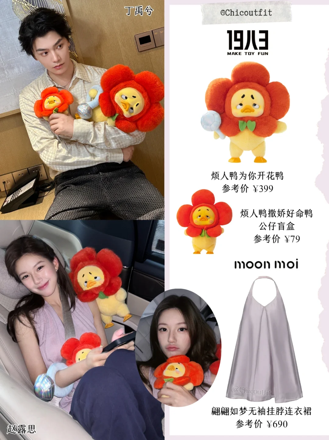 明星拍照搭子🎈毛茸茸的鸭鸭也太受宠了！