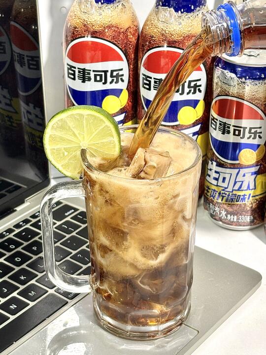 一秒入春！新品百事生可乐柠檬味真的好喝💥
