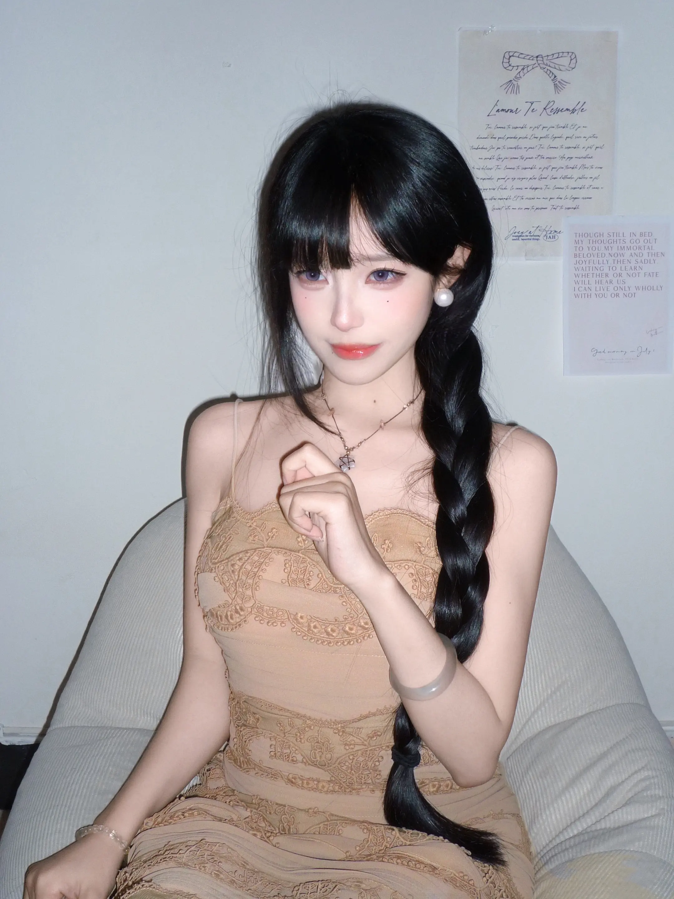 你的笑容让我如此的着迷