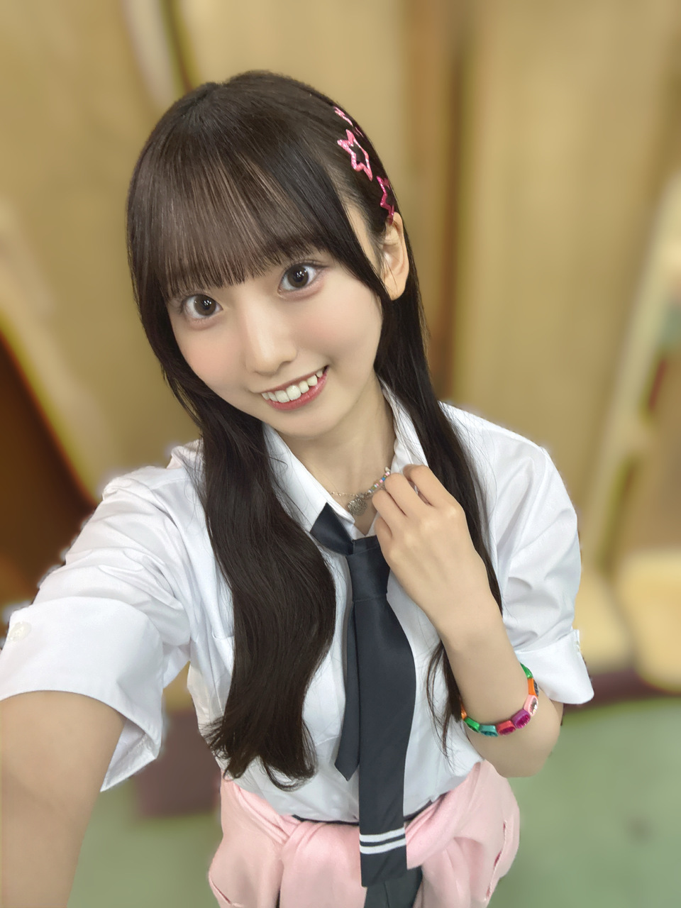 大田美月「MVでは、初のメガネさんでした♡ピンクのヘアピンもたくさんつけたっ☆ち