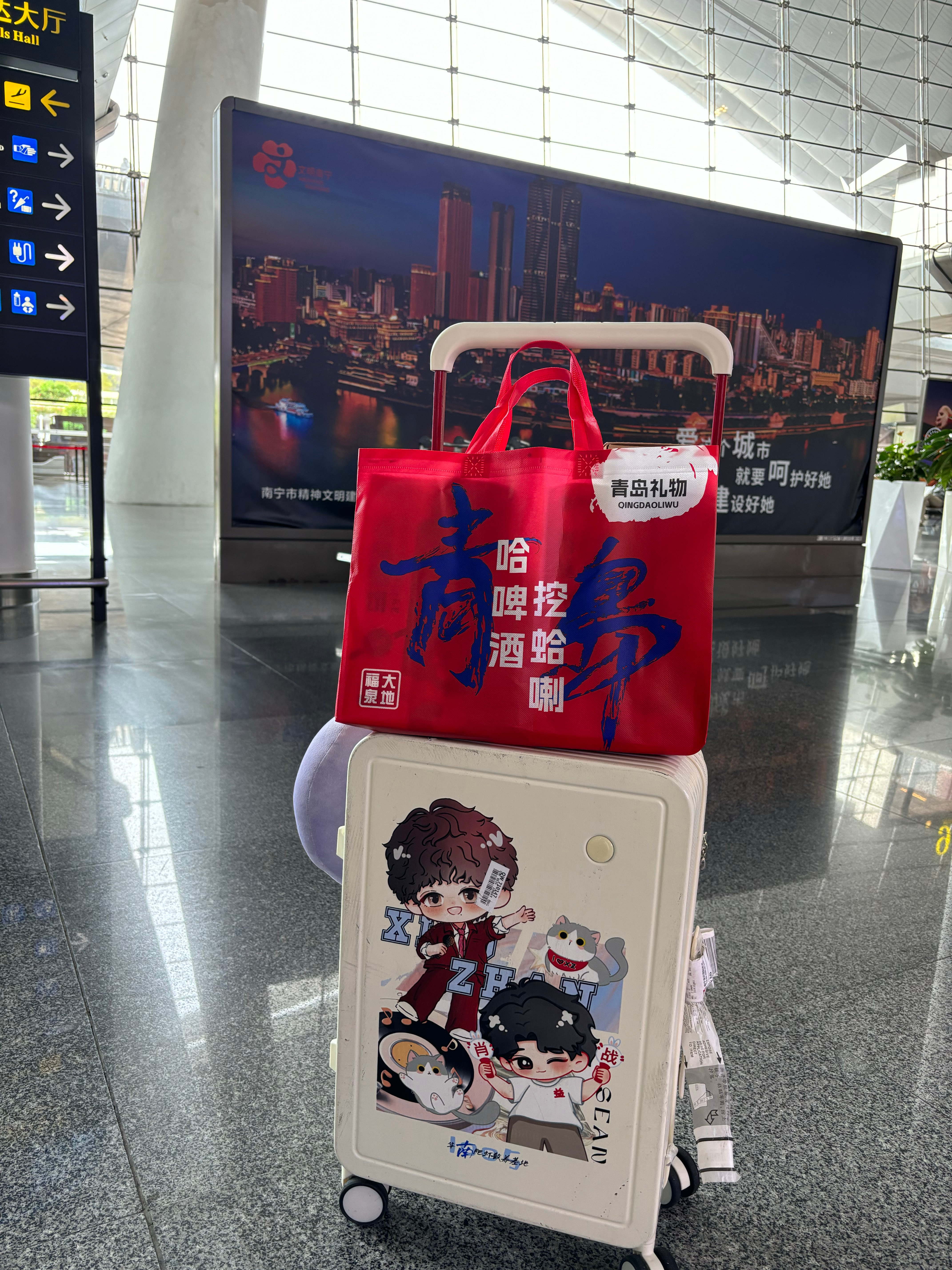 建议大家买行李箱不要太大众拿错我会哭的！！！ 