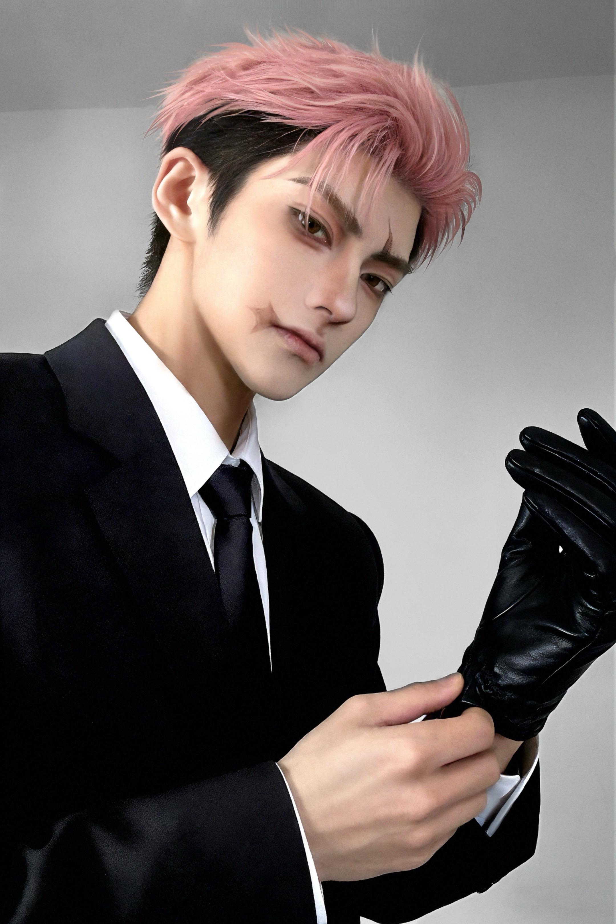 成熟男人。    灵感来自tiyu0710老师的画