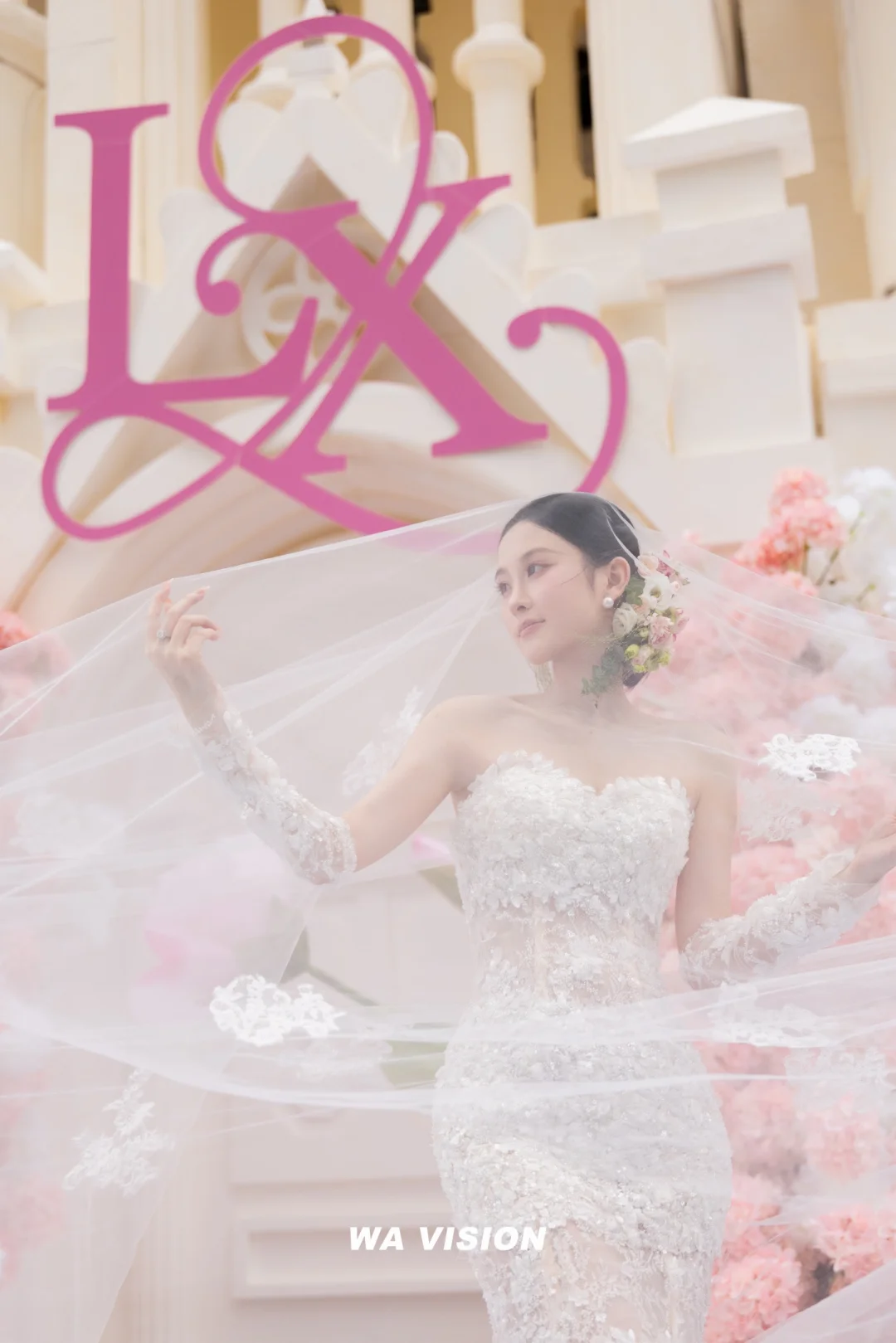 这简直就是公主的婚礼呀💒
