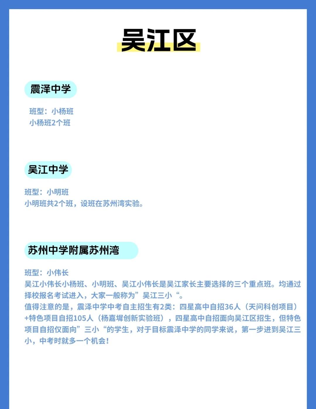 苏州六区重点班盘点之吴江区！
💡 如何进入重点班？
想要进入这些班级，通常有以