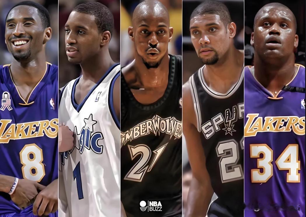 NBA近20年来，你认为哪年的最佳阵容一阵最强？
25年：米切尔、亚历山大、塔图