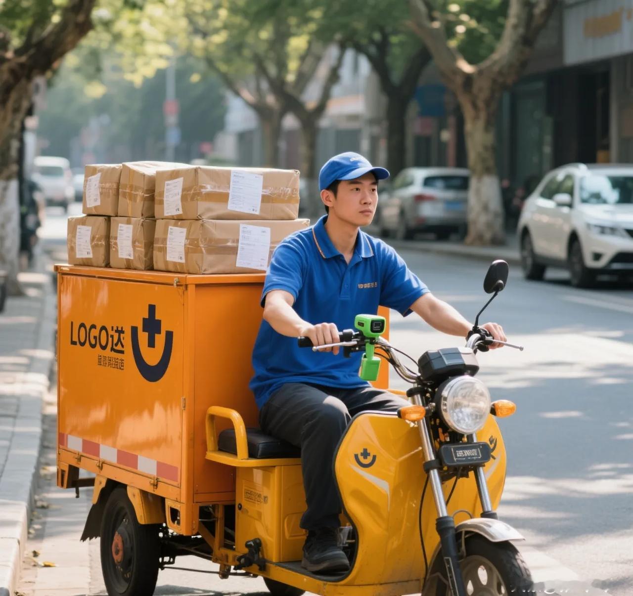 送快递丢人吗？
儿子上小学的时候，
不敢跟同学说爸爸是送快递的。

因为他同学的