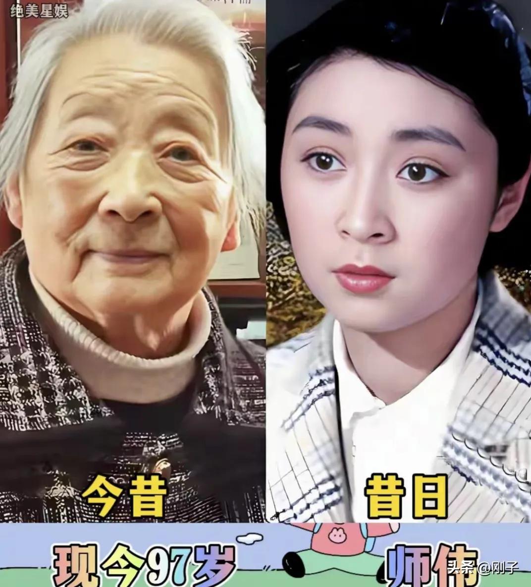 时光虽逝优雅从未离开。
《林海雪原》中师伟饰演的“小白鸽”白茹一下子火了，成了观