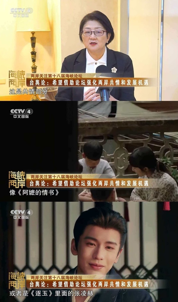 央视：“共情的部分，比如《阿嬷的情书》和《逐玉》里的张凌赫”白玉兰：“由张凌赫主