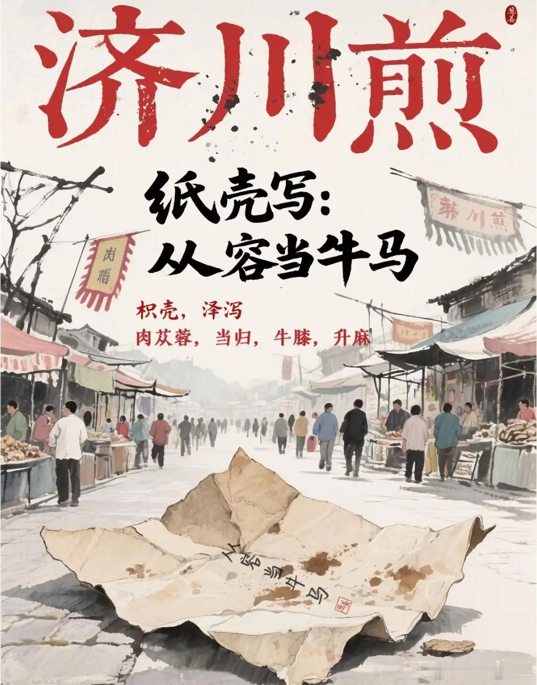 深度研读｜济川煎——少阴寒化虚秘，寓通于补，勿妄攻下仅供中医学习研讨，不建议自行