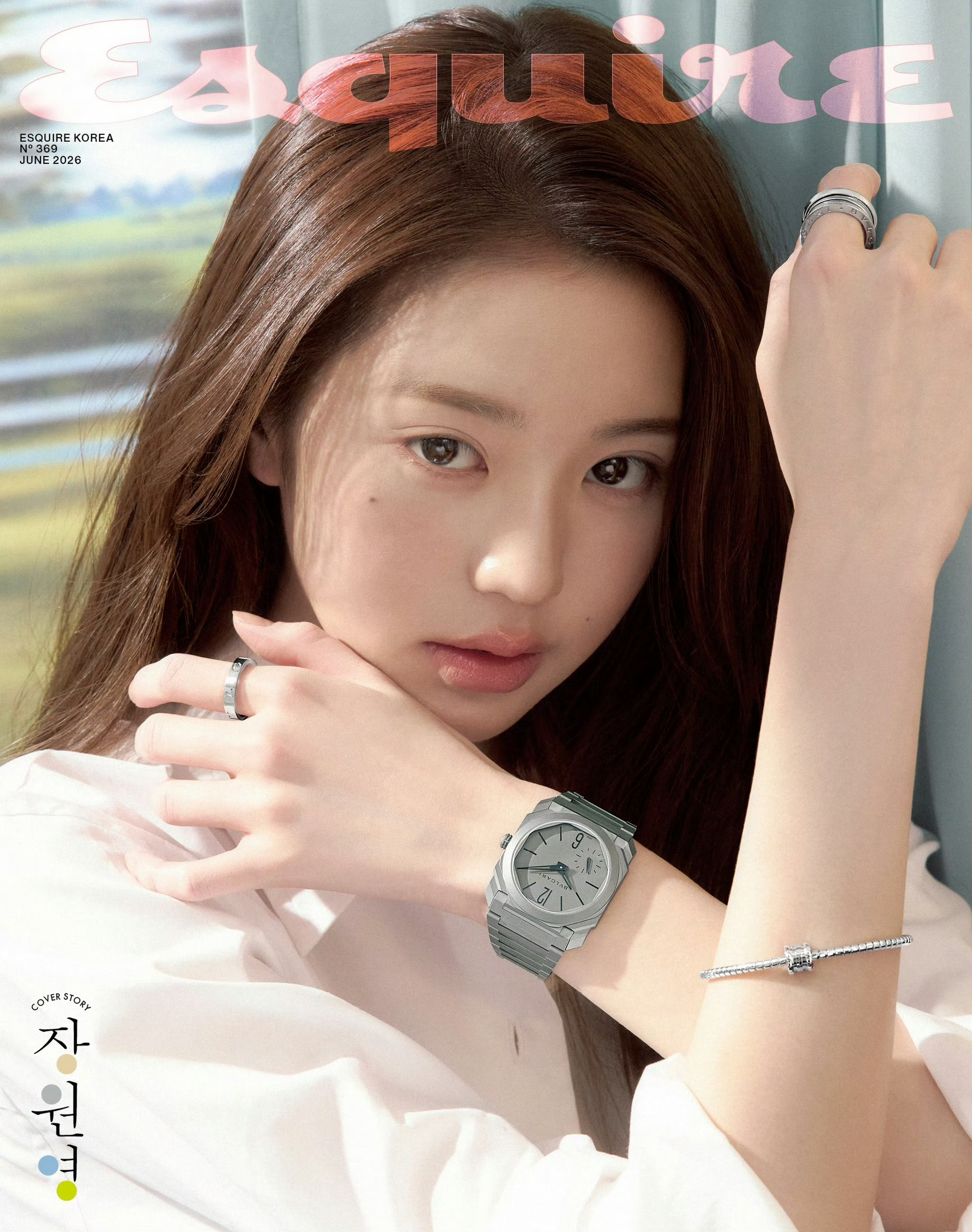 张元英  x  Esquire Korea June 2026，韩版Esquir