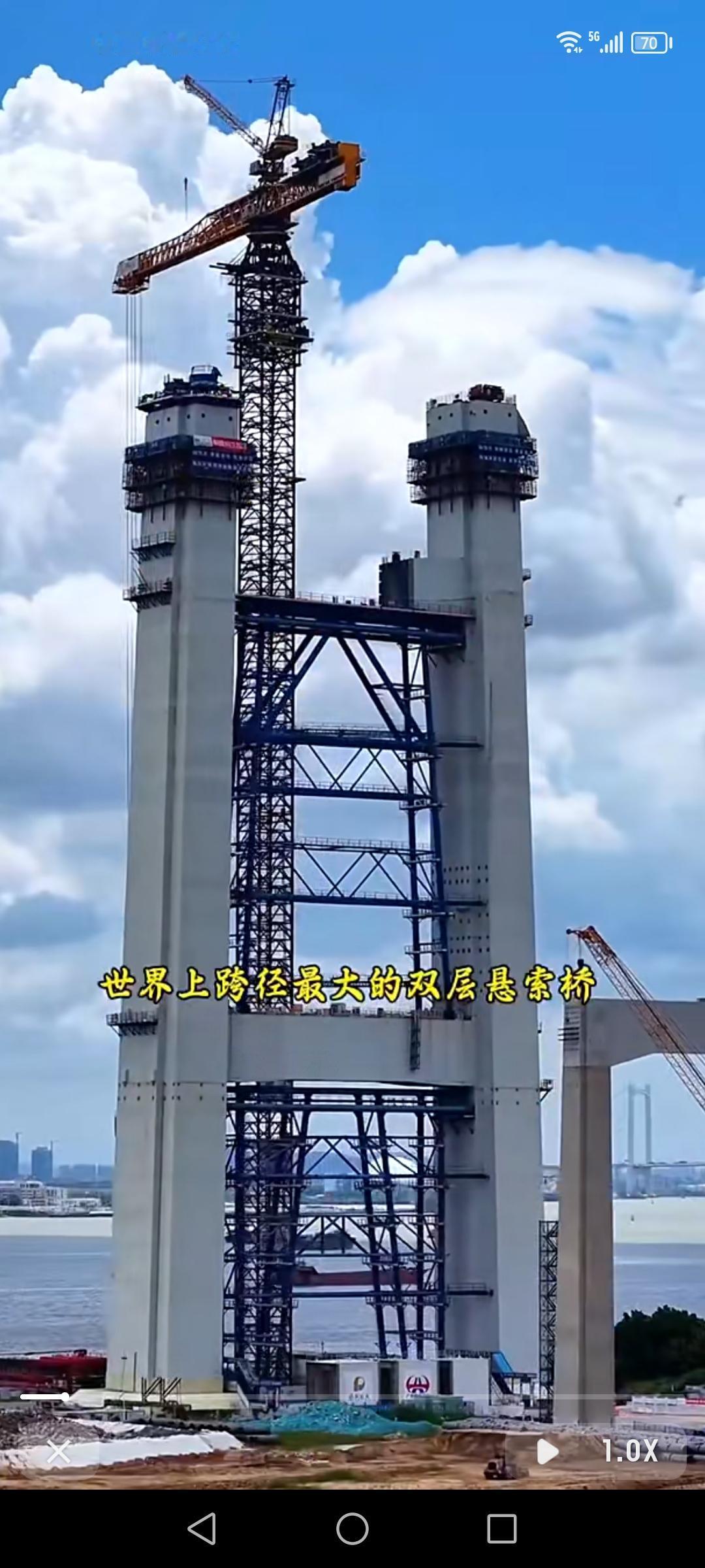 狮子洋大桥简直太牛了！它可是未来世界上跨径最大的双层悬索桥，投资高达500多亿打