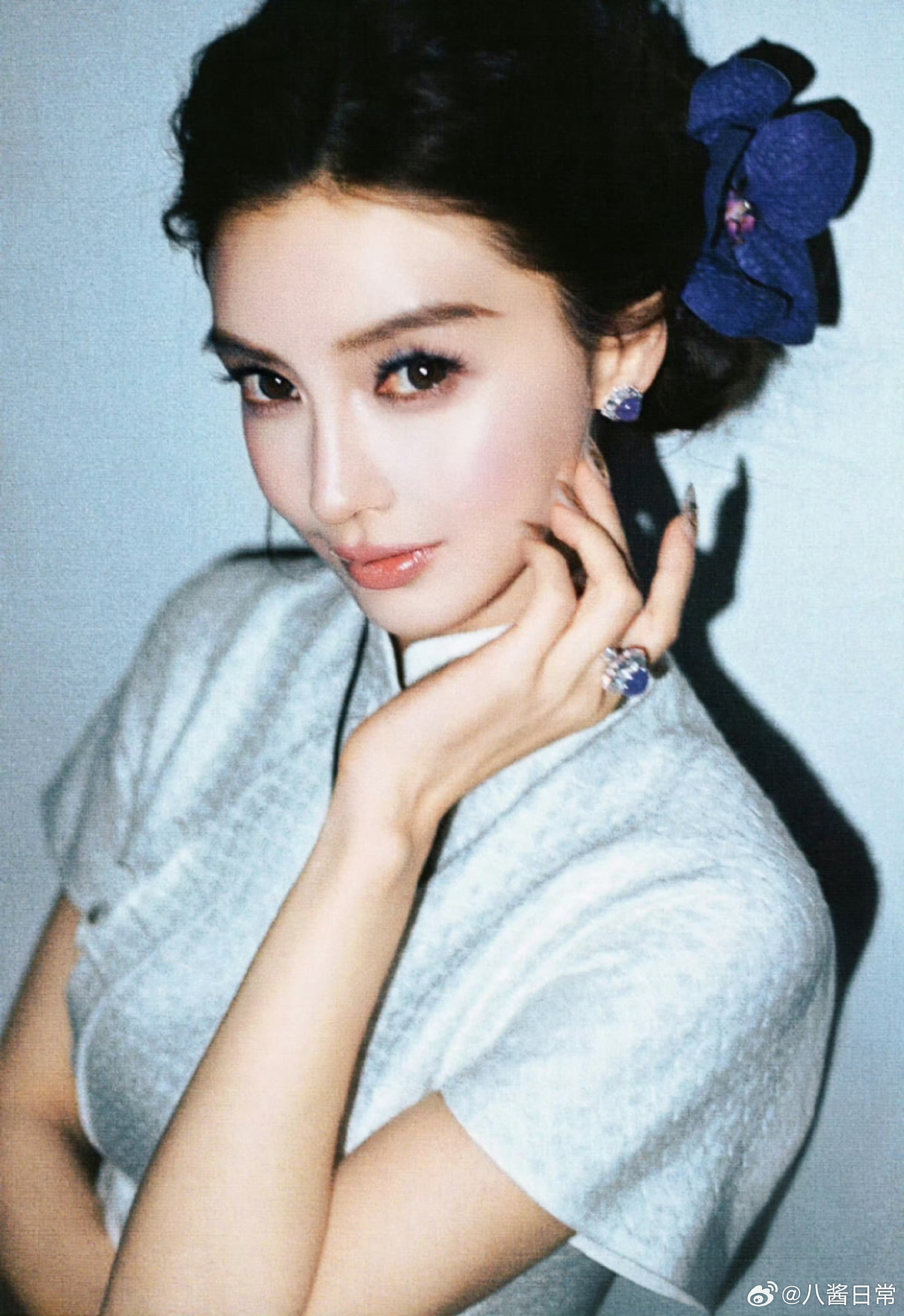 金白开给Angelababy拍的生日写真Angelababy37岁了