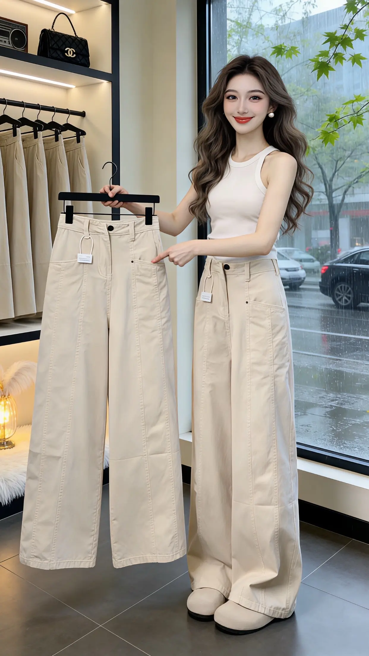 穿出你的chic风 百搭裤子分享 一眼就爱上的神裤 夏季女生穿搭 牛仔裤穿搭