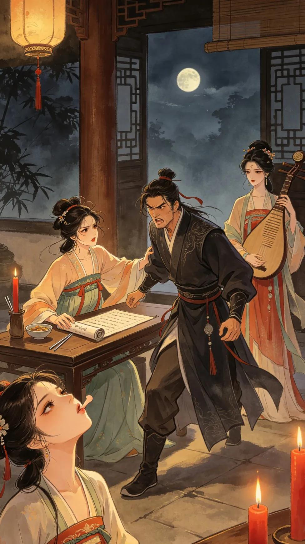 如果是这个时候潘金莲才遇上西门庆，恐怕不会跟西门庆来正经、毒杀武大吧。
西门庆被