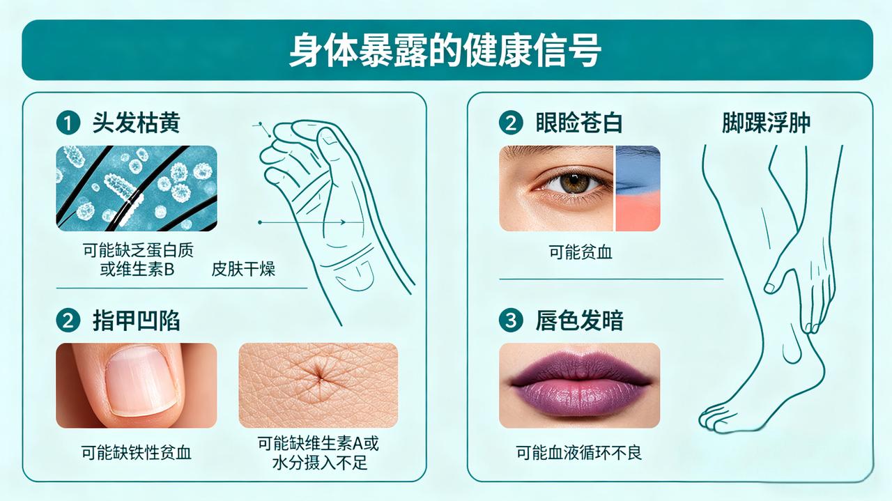 身体暴露的健康信号
 
1. 耳鸣声如蝉鸣：肾精亏虚，属体虚重症！

2. 面色