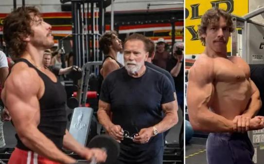 1996年，施瓦辛格喝醉了在家休息，看到35岁200斤的佣人在做家务，一时冲动抱