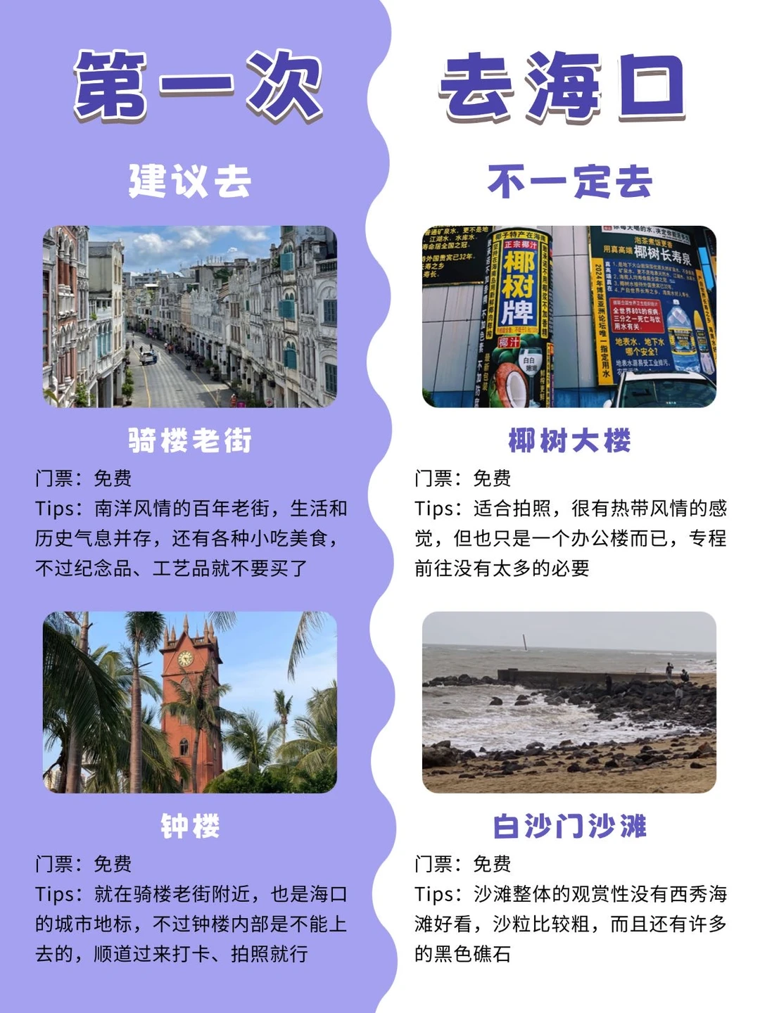 准备来海口旅游❗️真的要听劝……