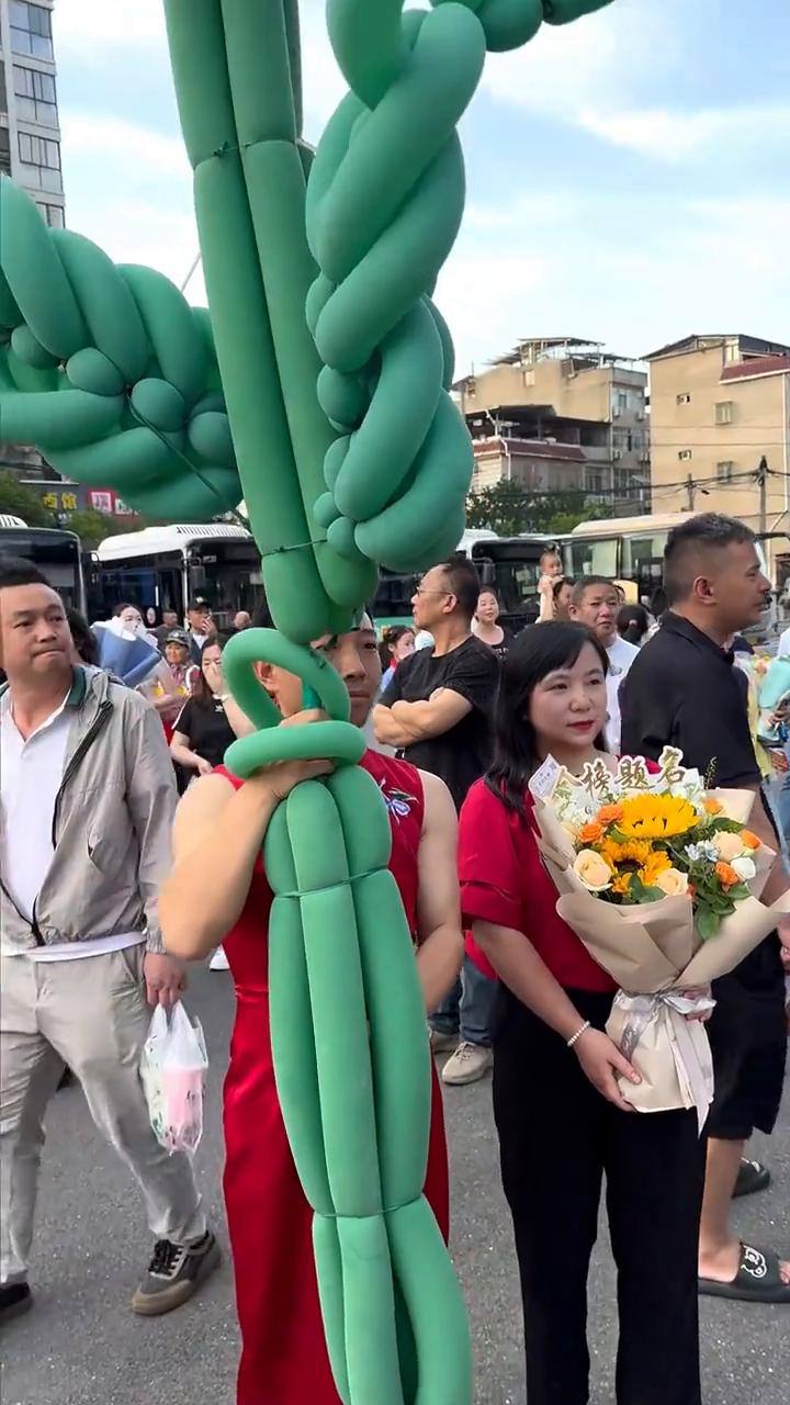 如果说你是考场外面，你就是金榜题名。