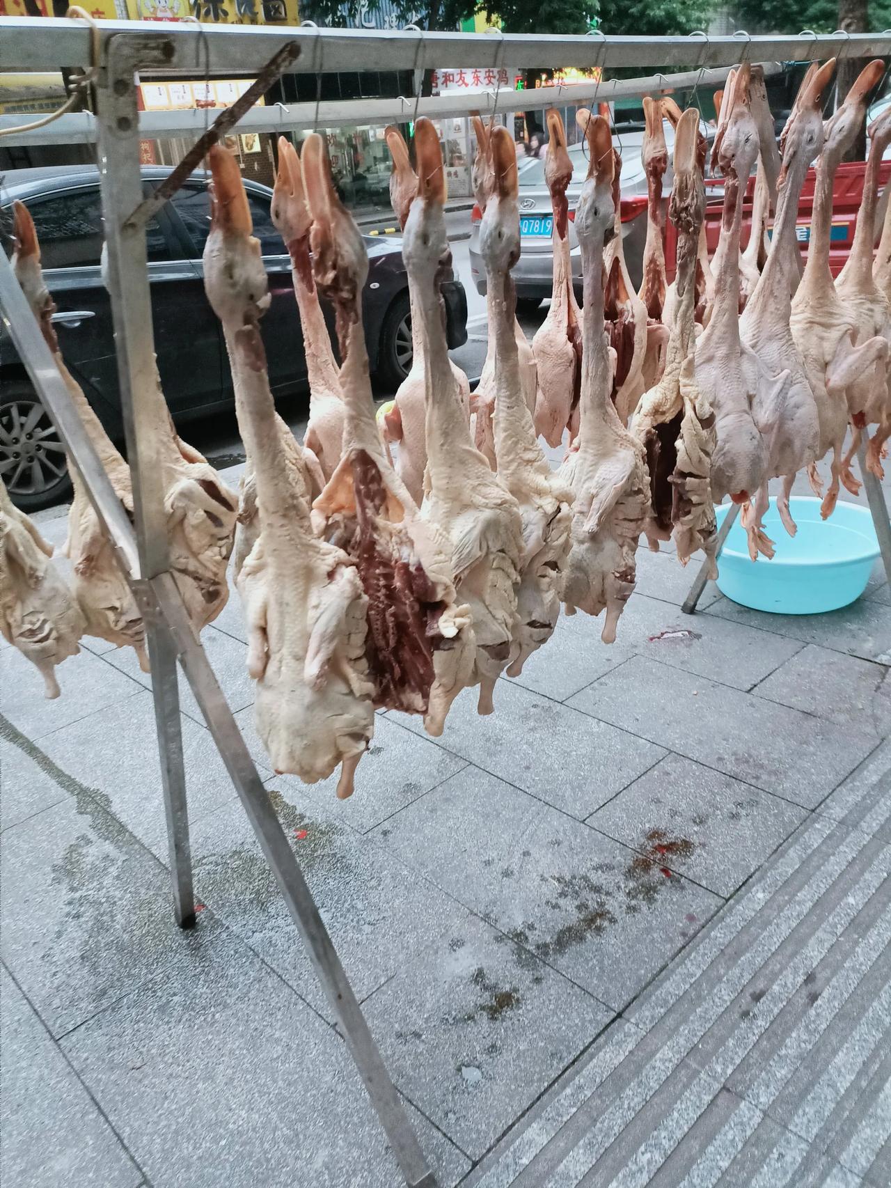 腊鸭子，湖南人舌尖上的美味，瞧瞧这户人家，一下子晒了几十只，有钱人就是不一样啊！