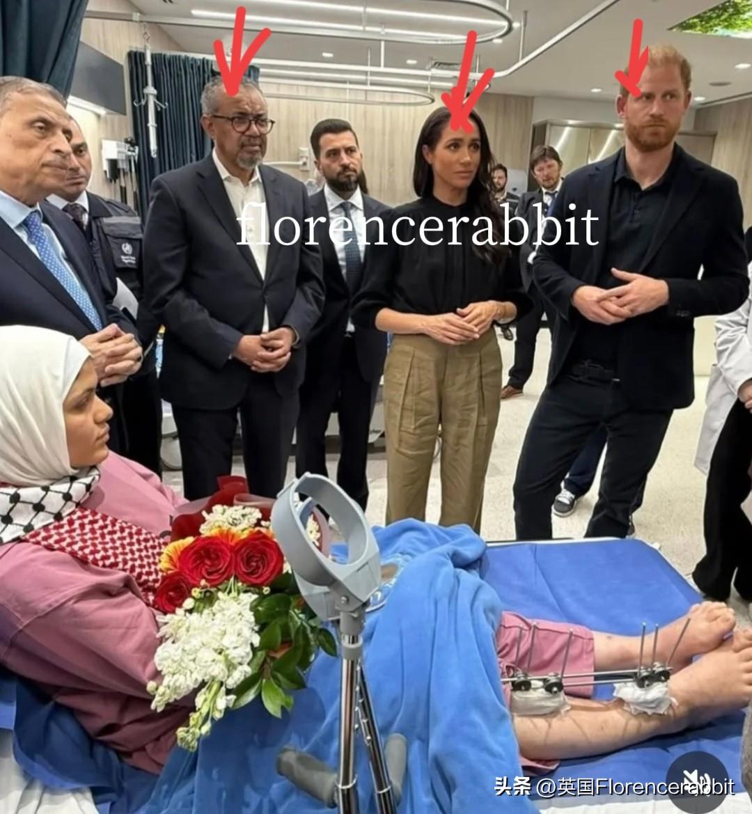 哈梅被点名抨击📍巴勒斯坦外交大使愤慨，点名指责哈里梅根，“利用孩子当道具”！