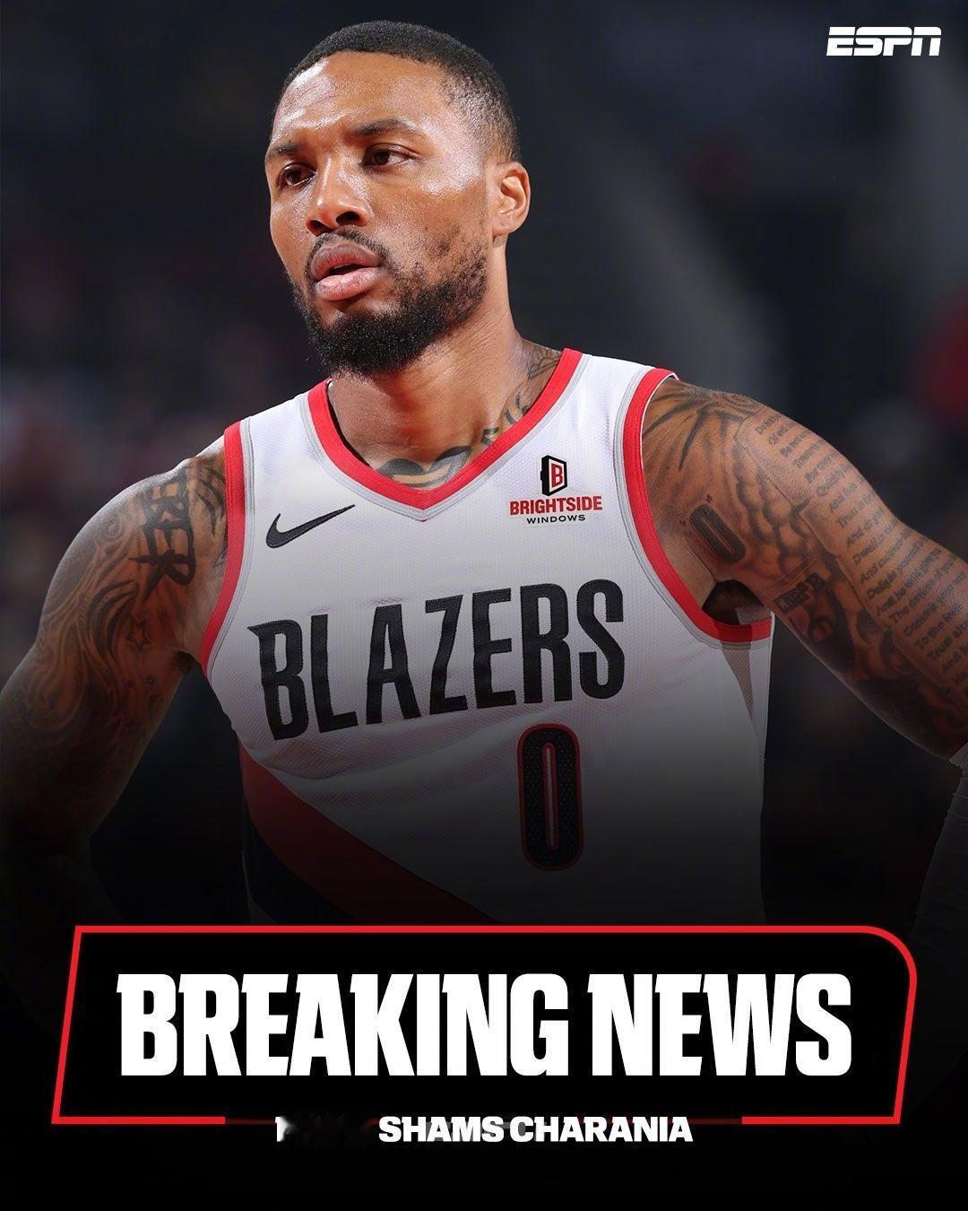 利拉德3年4200万重回波特兰开拓者，真好！一切看起来又回到了一人一城对抗勇士的