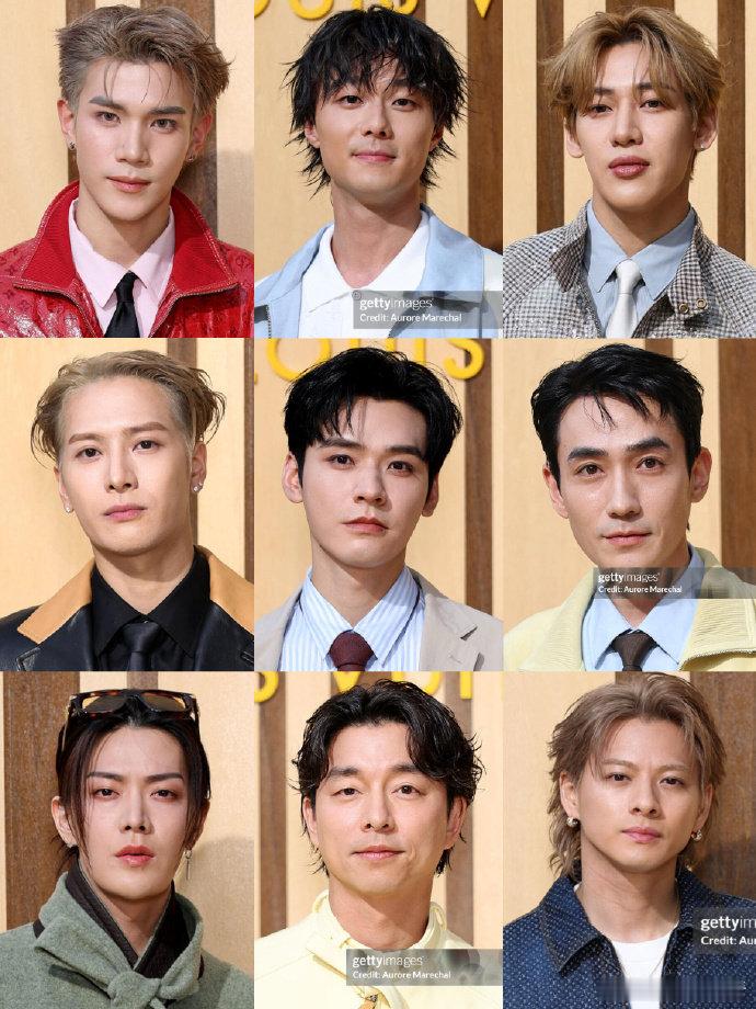 LV大秀亚洲男星生图 王嘉尔、朱一龙、龚俊、施柏宇、孔刘、BamBam、郑号锡（