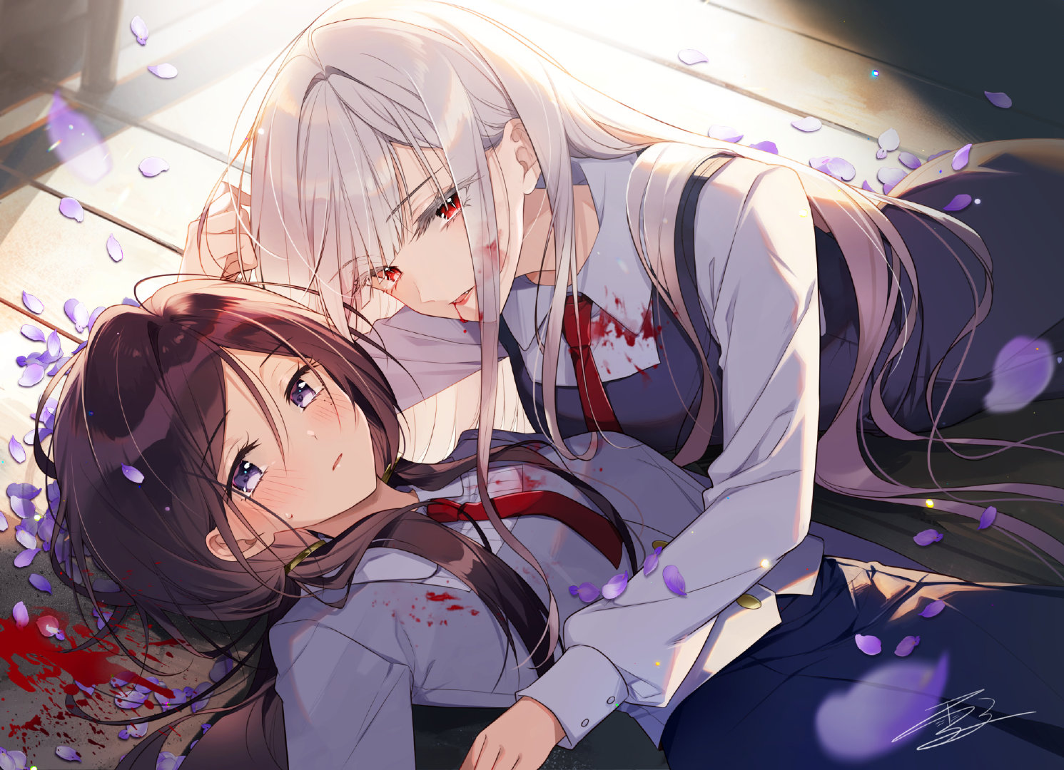 白妙様、秘密ですよ | 画师: 雪子，网页链接