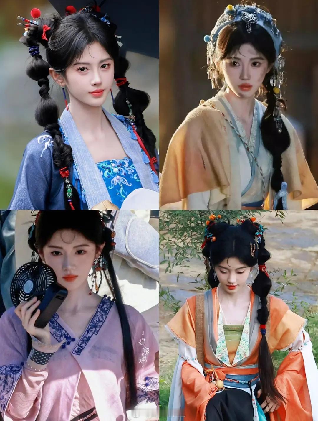 大家觉得鞠婧祎的古装造型好看吗？ 