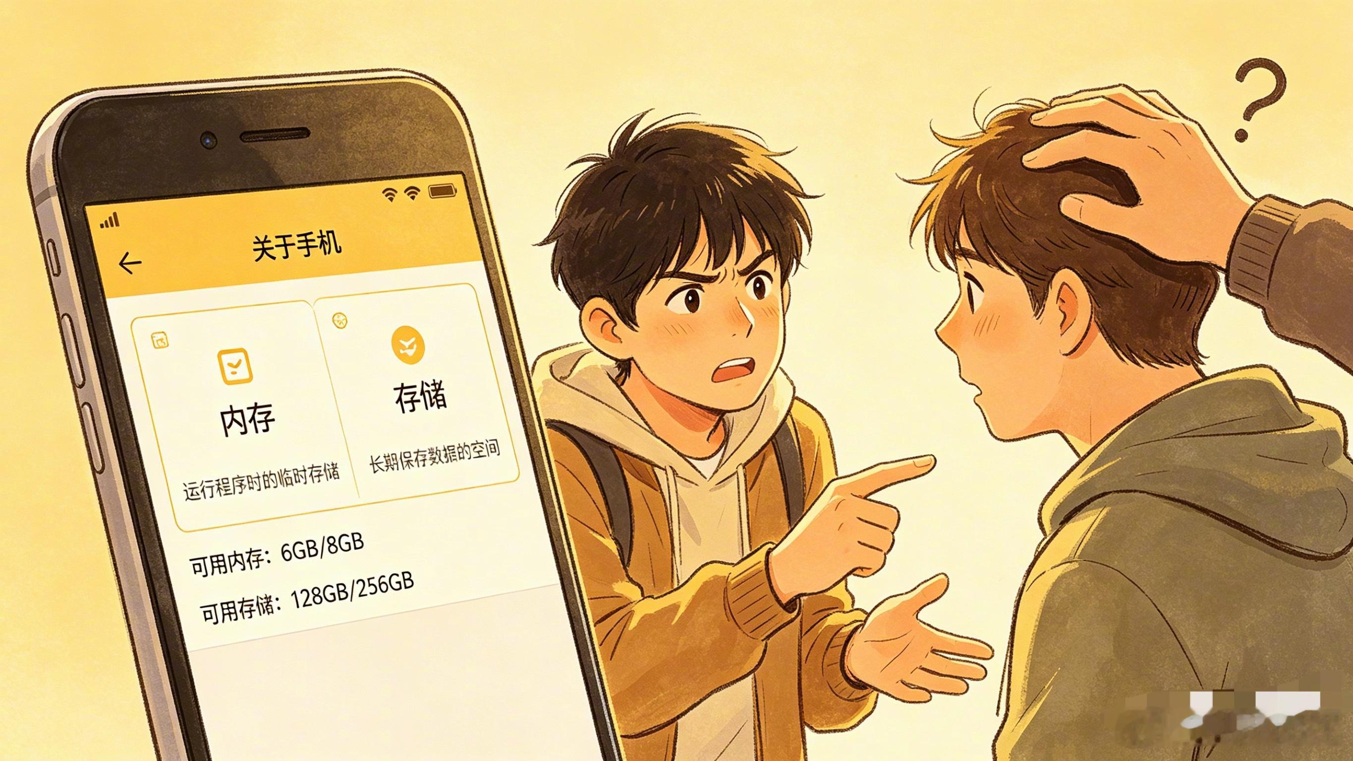 真的服了，好多人到现在还分不清「运存」和「存储」！再科普一遍：运存=内存=RAM