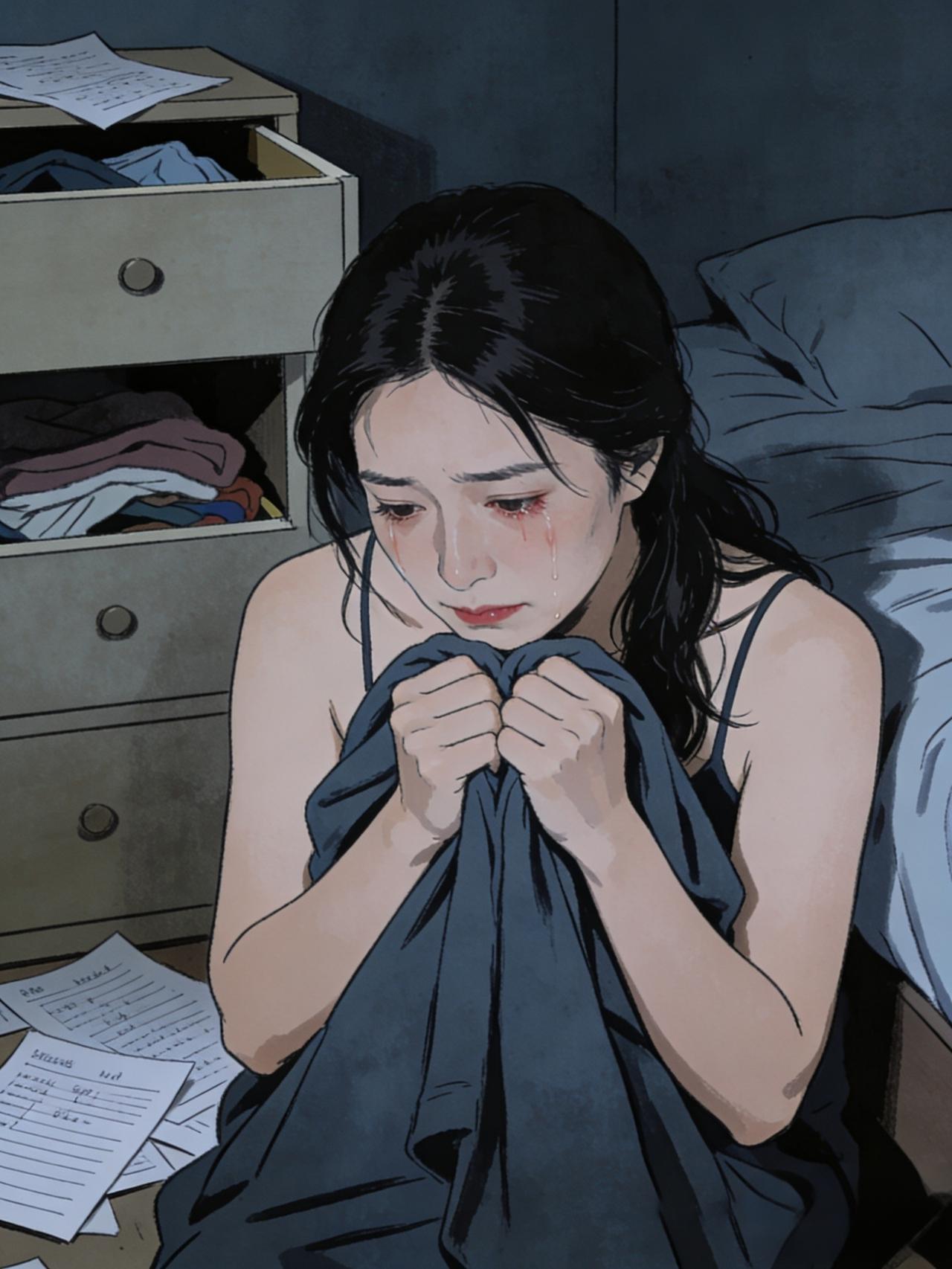 婆家的饭难吃，婆家的碗千金重，端得满身伤痕。
结婚后才真正懂得，婚姻从来不是两个