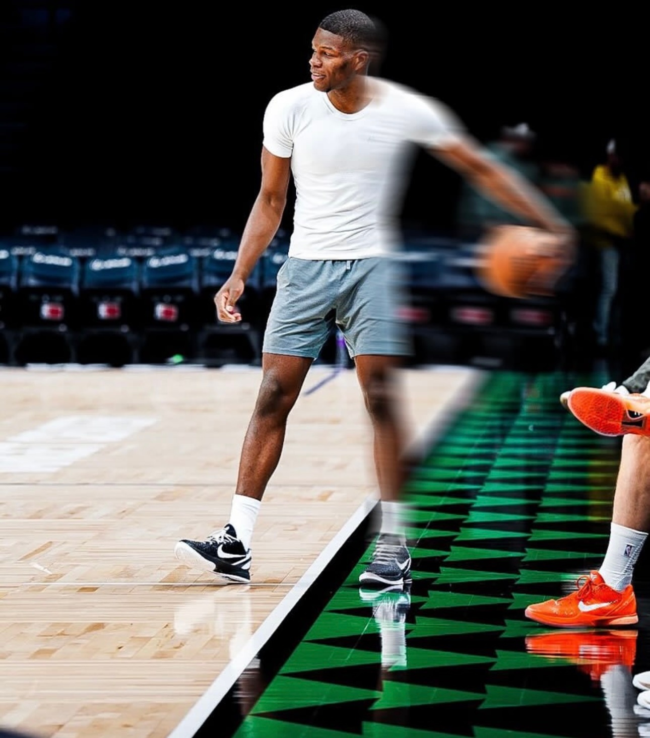 虚晃的身影，Young OG~Images via memgrizz 