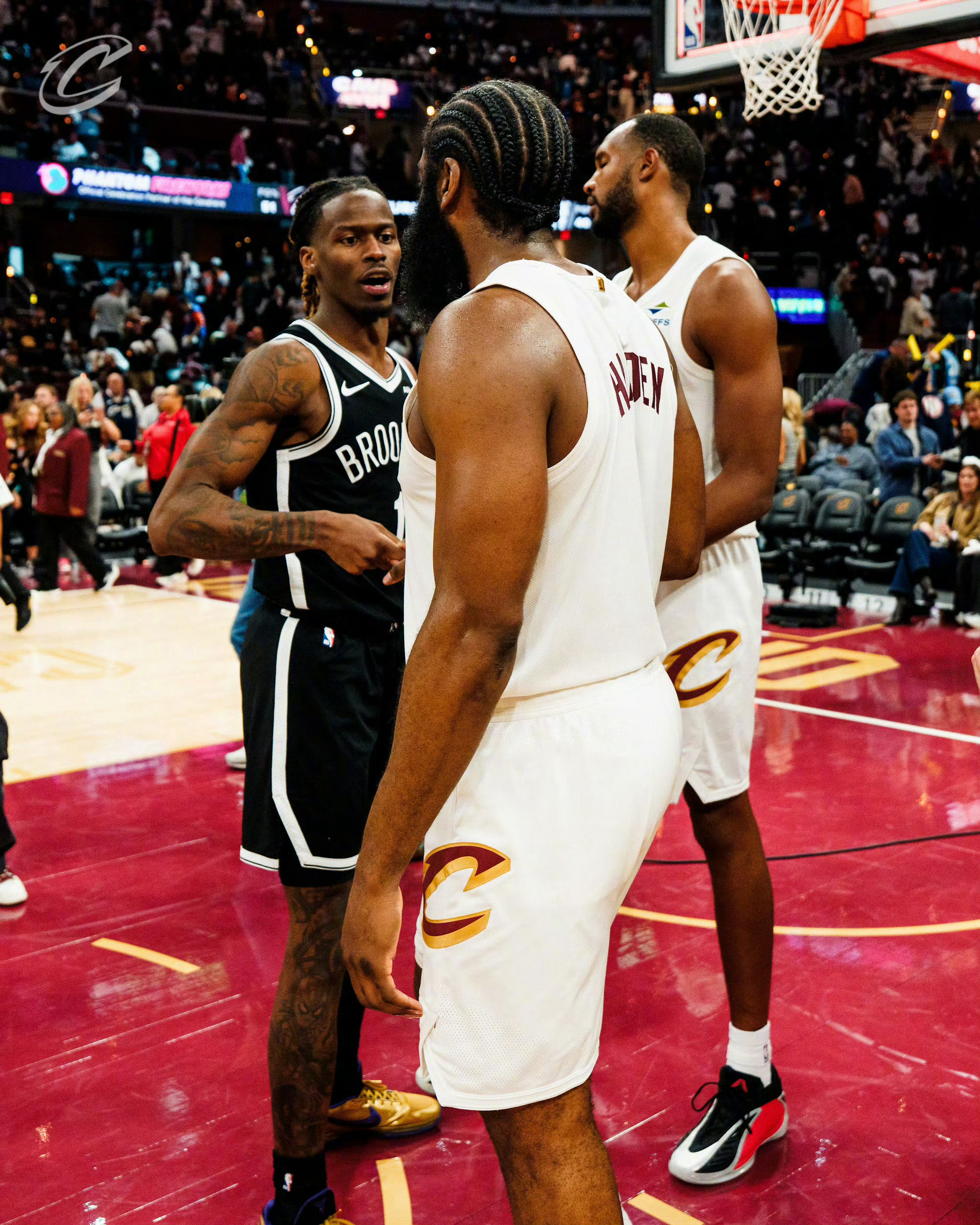 老友重逢[心]克利夫兰骑士骑士nba骑士战胜篮网迎首胜篮网vs骑士 ​​​