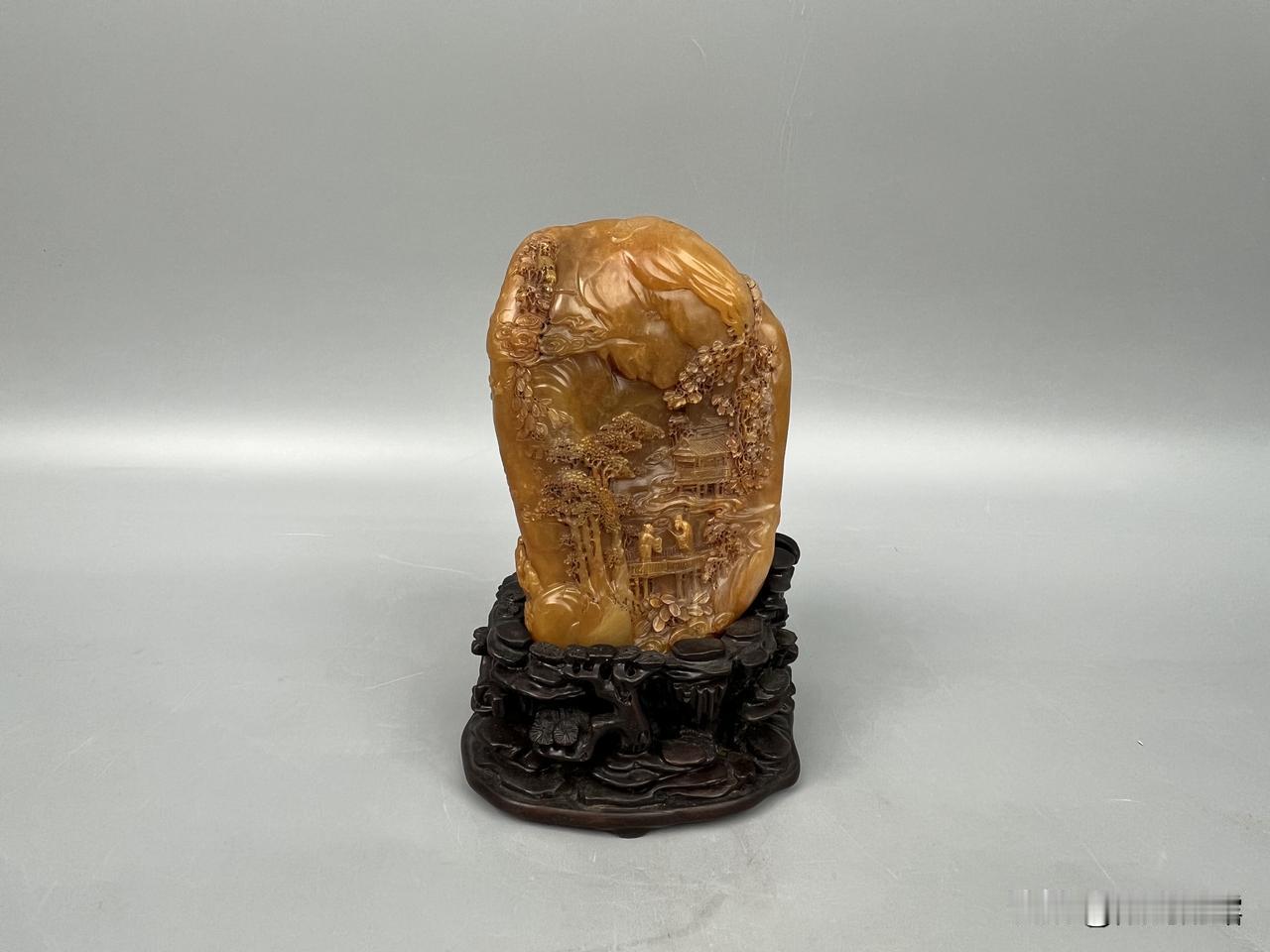 什么样才算真正的收藏级藏品？这件老田黄便是教科书
不少藏友误以为只要年代久远便算