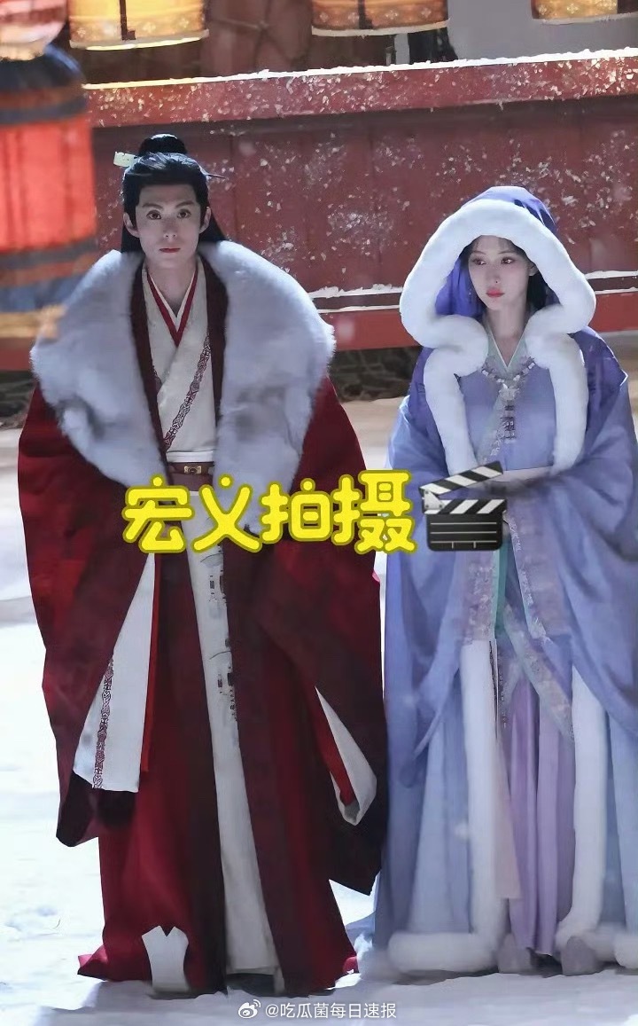 王鹤棣、孟子义《将门独后》同框路透，天经棣义的CP感怎么样？ 