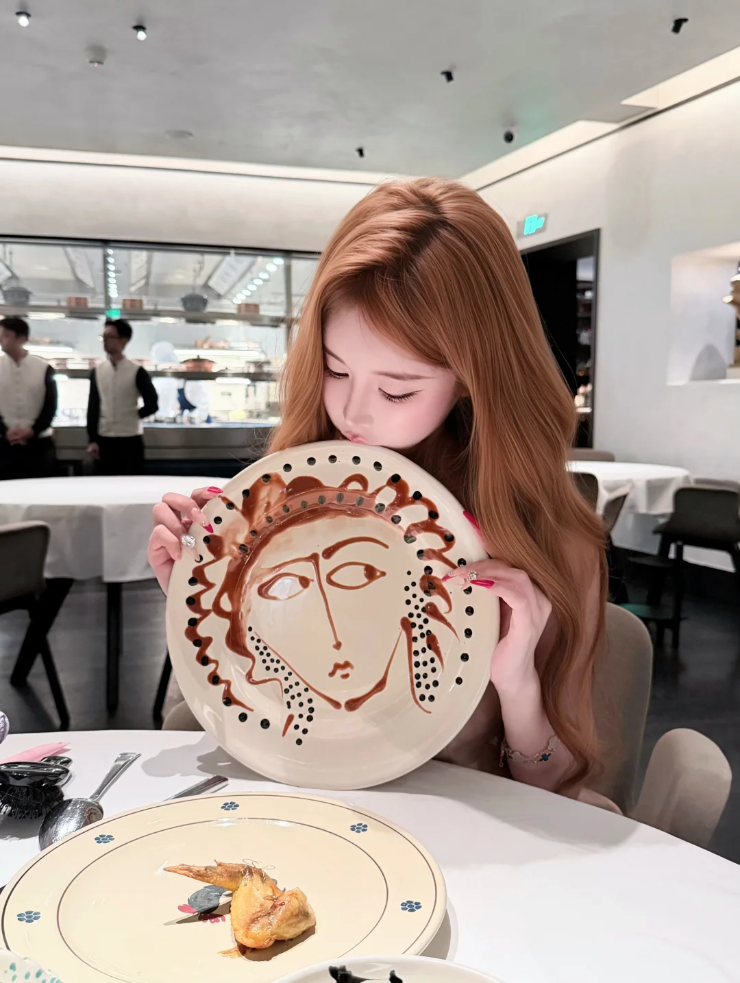 当盘子成为我的拍照道具