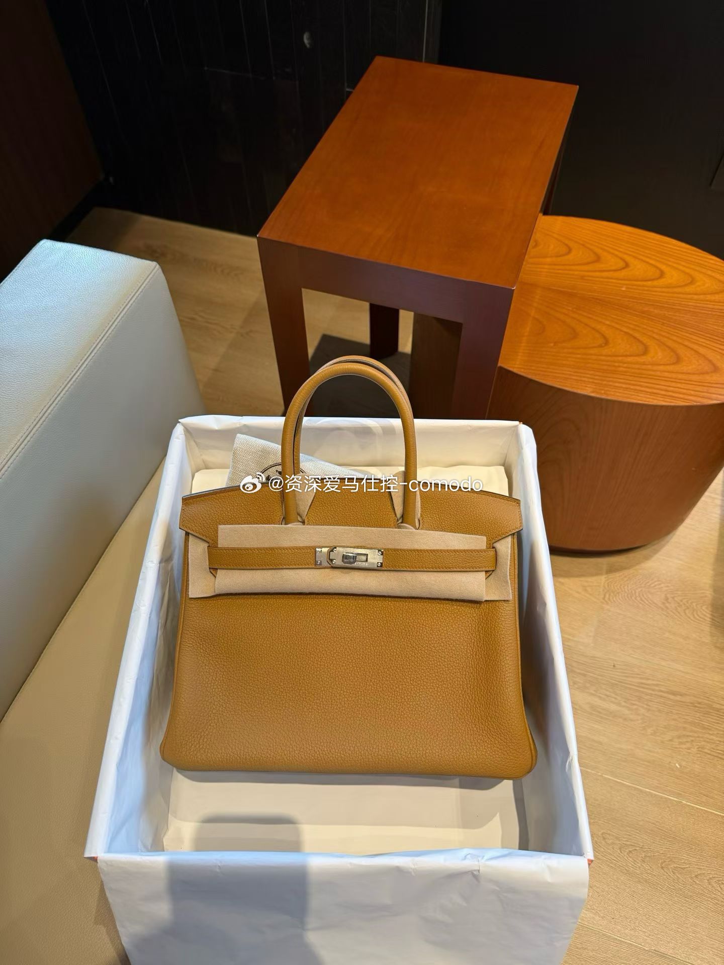 Birkin30芝麻色银扣 Togo皮 