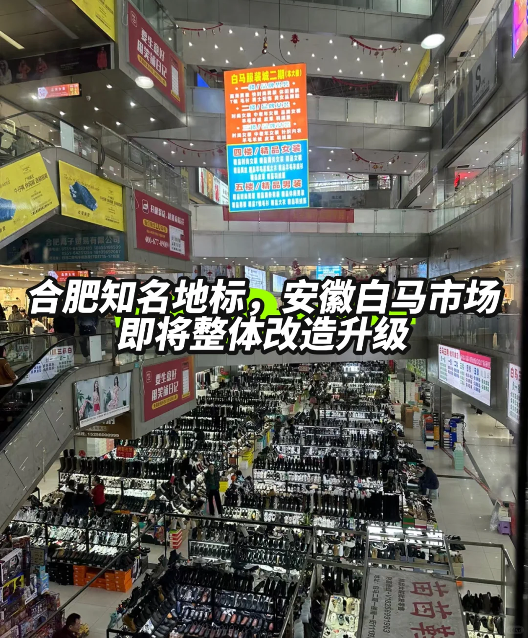 合肥知名地标，安徽白马市场即将整体升级！