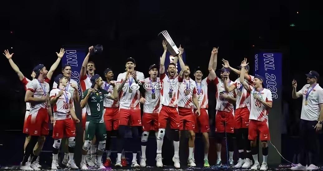 男排伟大一夜，随着一场3-2，最终奖牌榜如下，它成夺冠最多国家1，🥇金牌—🇵