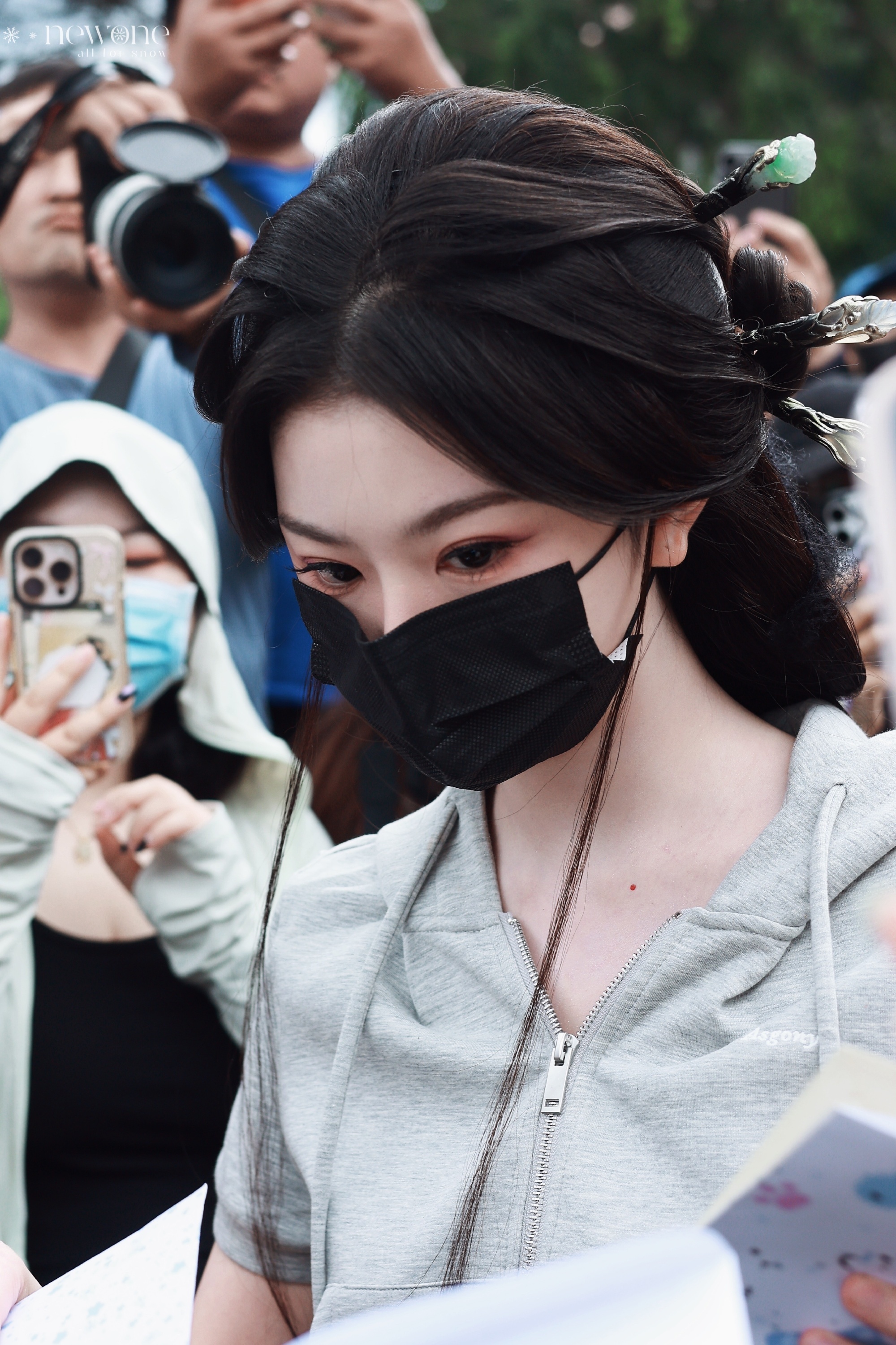 孔雪儿天行九歌紫女出妆锁骨痣好喜欢啊啊啊期待孔雪儿紫女[来抱抱] ​​​