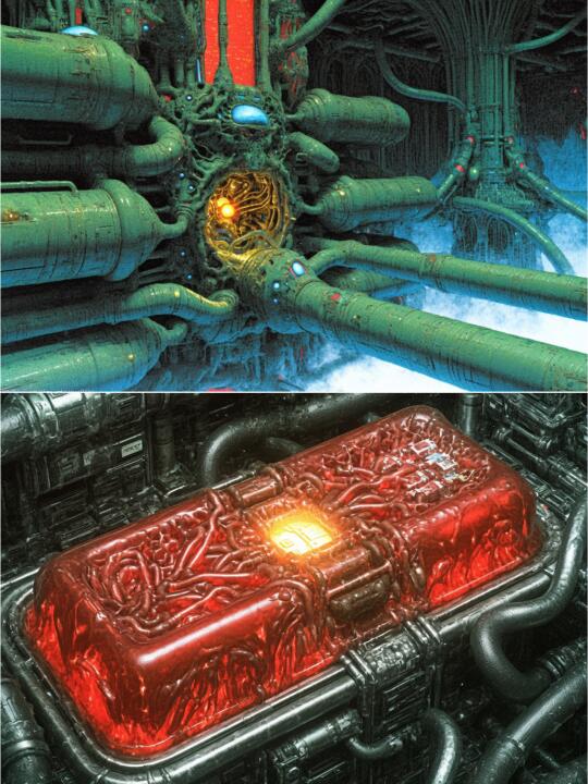 低保真/生物朋克 基地局部