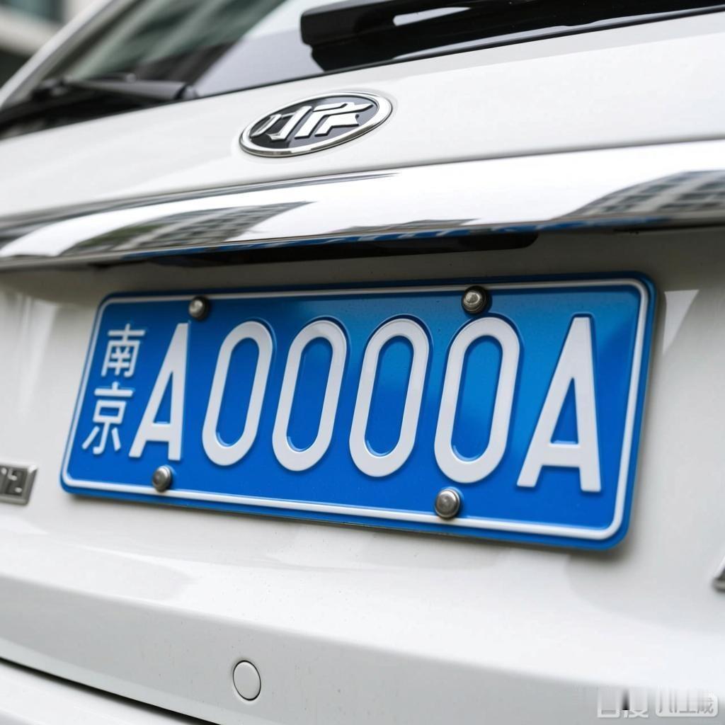 南京这位女士的手气，真是绝了！
给新车上牌，随手一点，竟选中“苏A0000A”！
