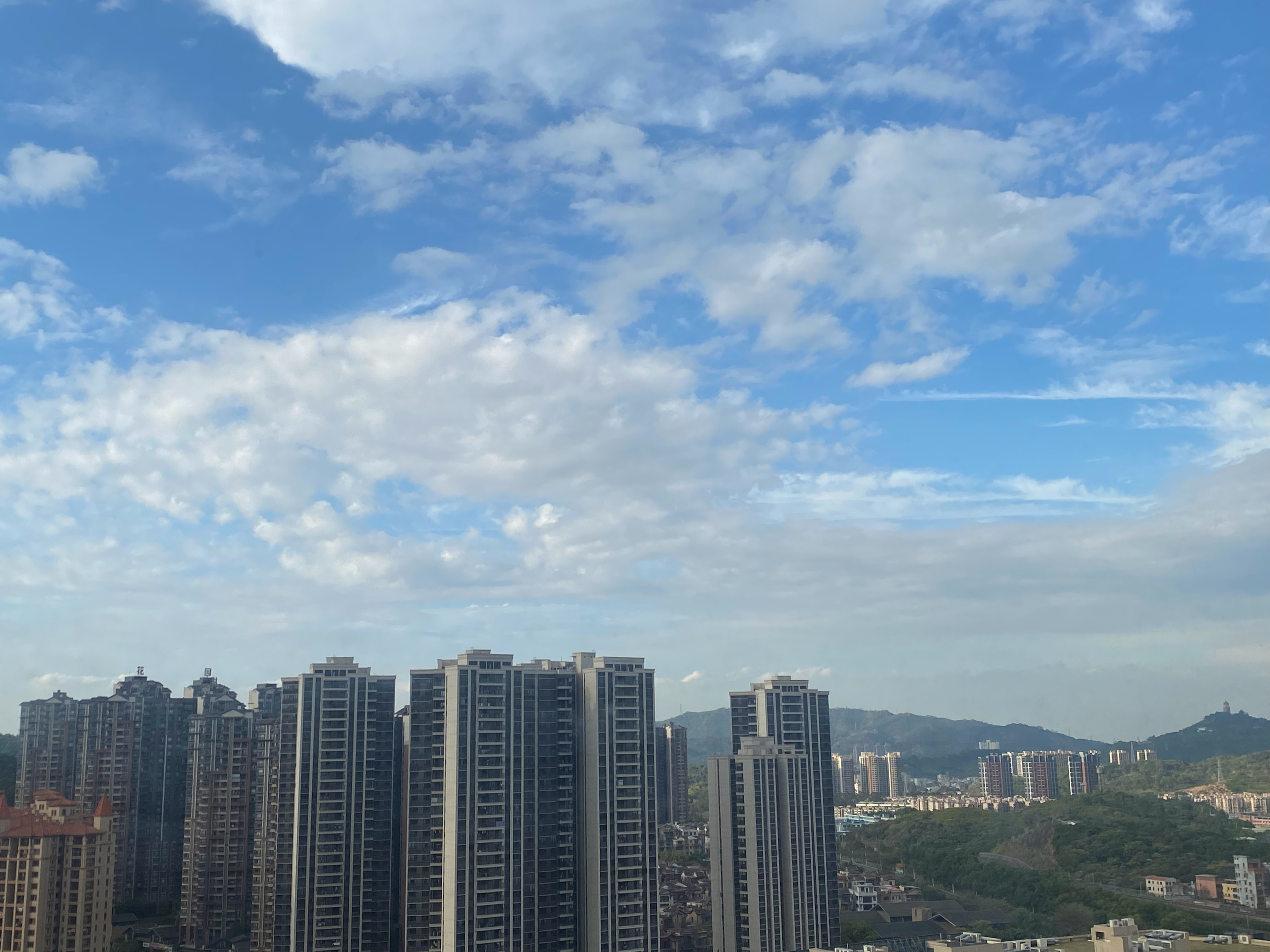 天气好，好天气。 ​​​