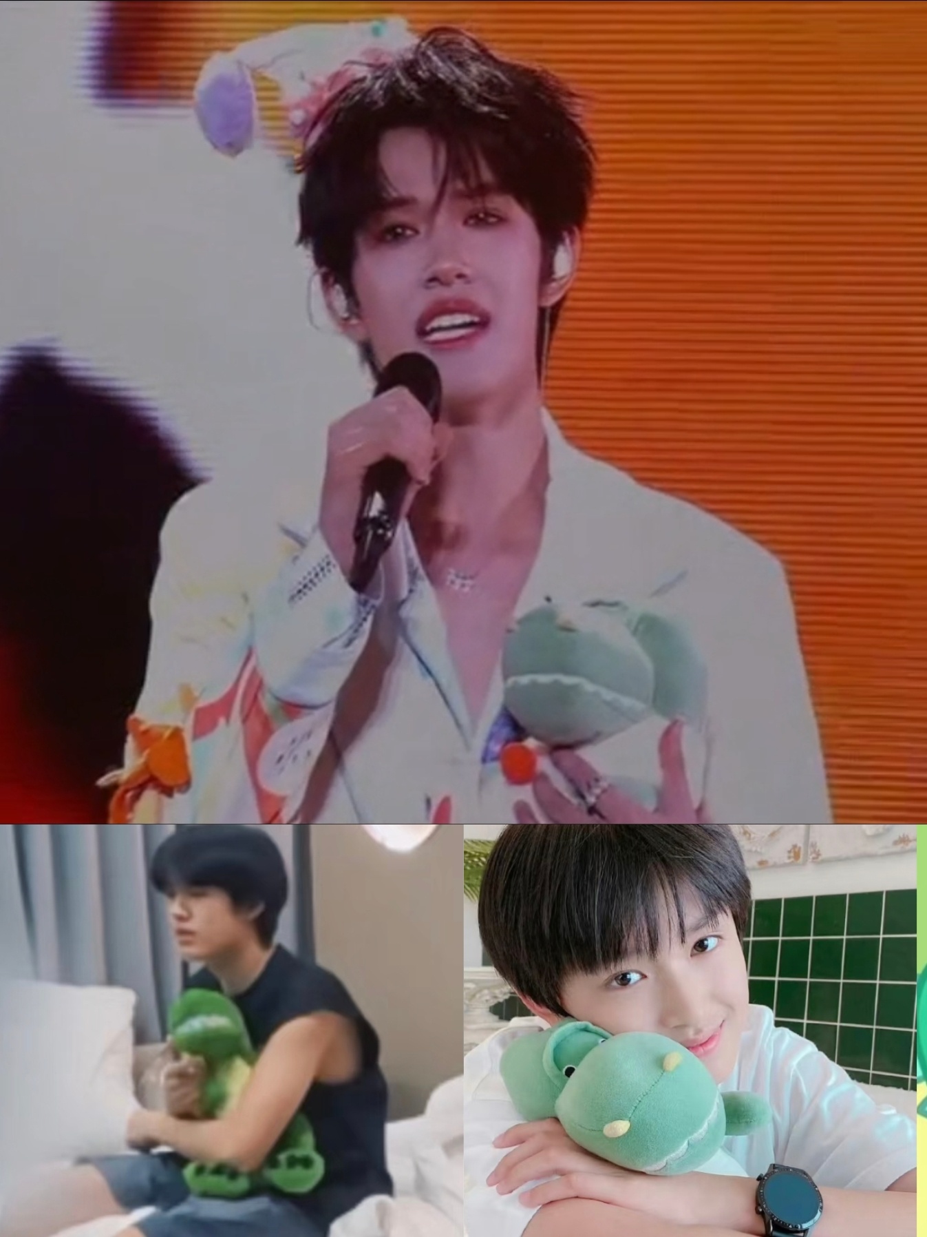 小恐龙也是极极长大的见证😭😭 ​​​