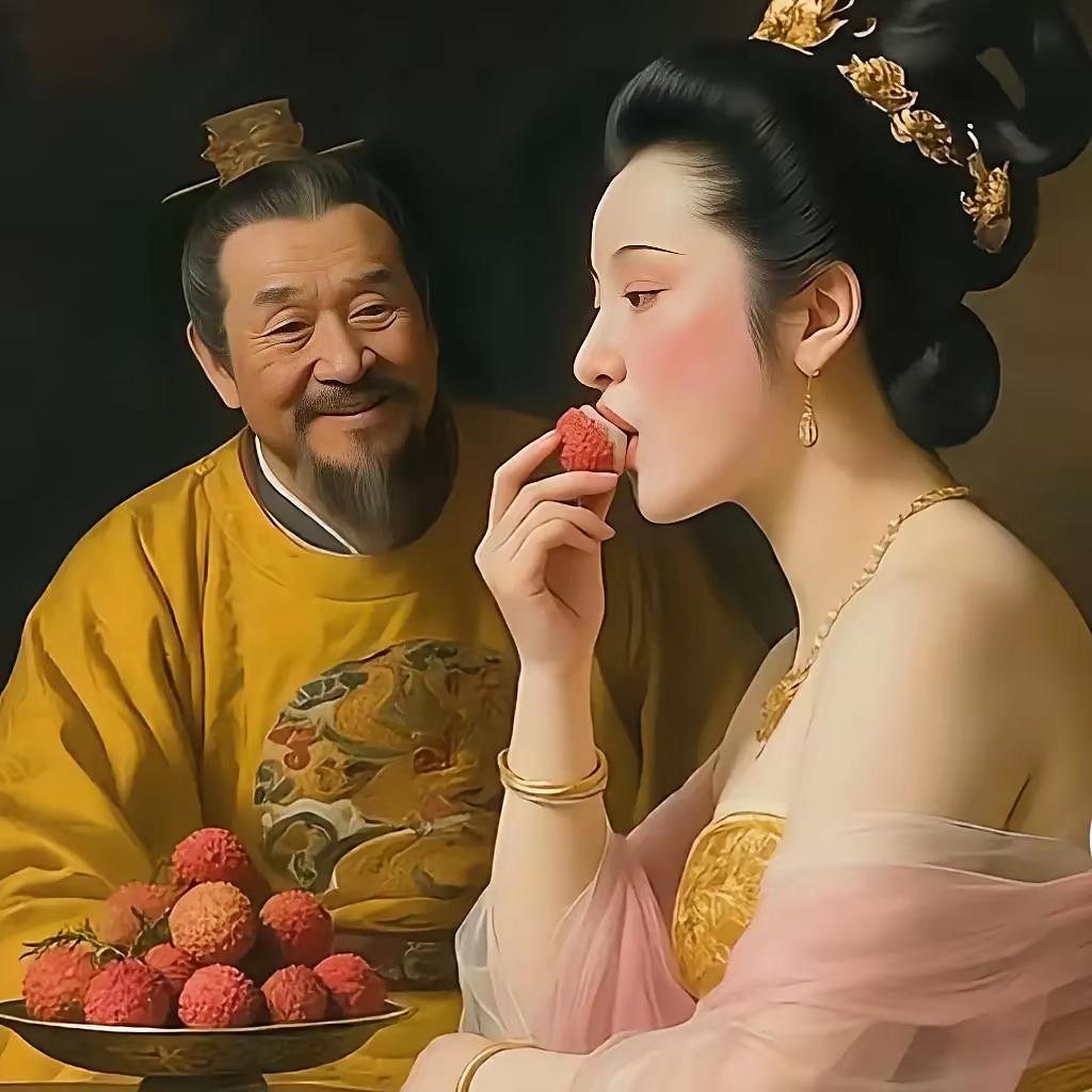 喜欢吃荔枝的是李隆基，杨玉环只是个背锅侠。这两天电视剧《长安的荔枝》很火，故事的