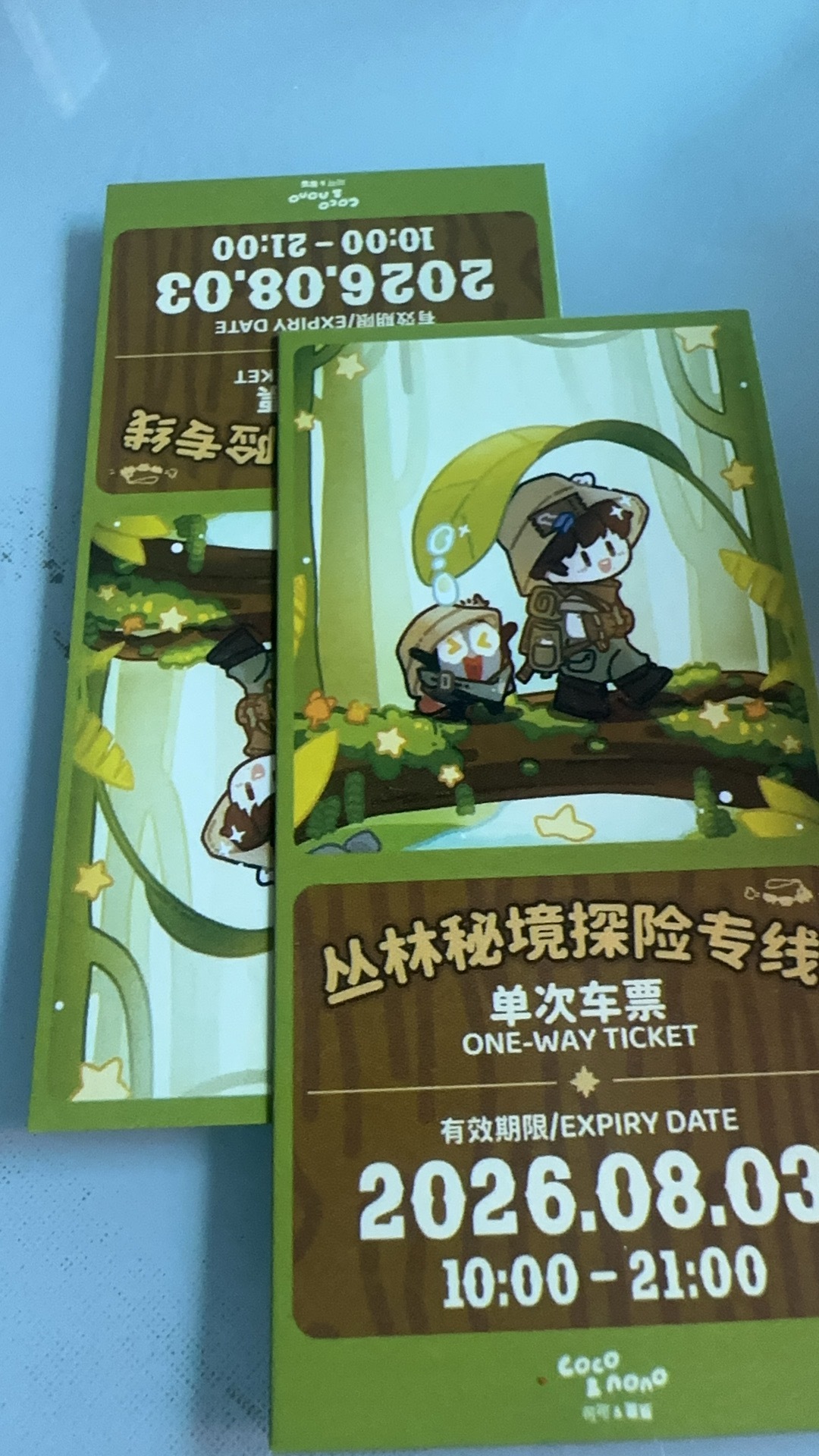 小火车票嘿嘿没舍得坐