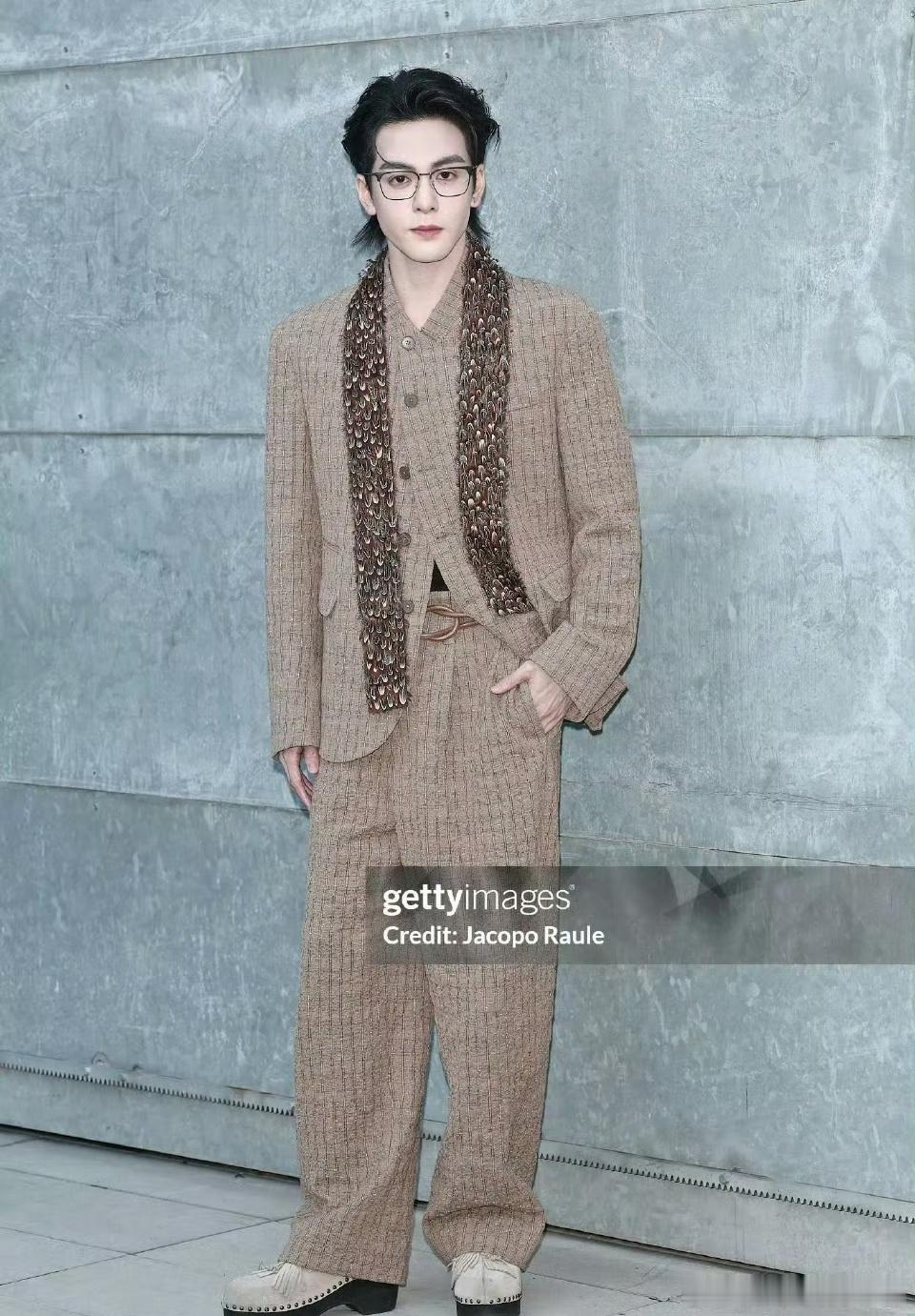 曾舜晞 米兰时装周G社生图，来看状态