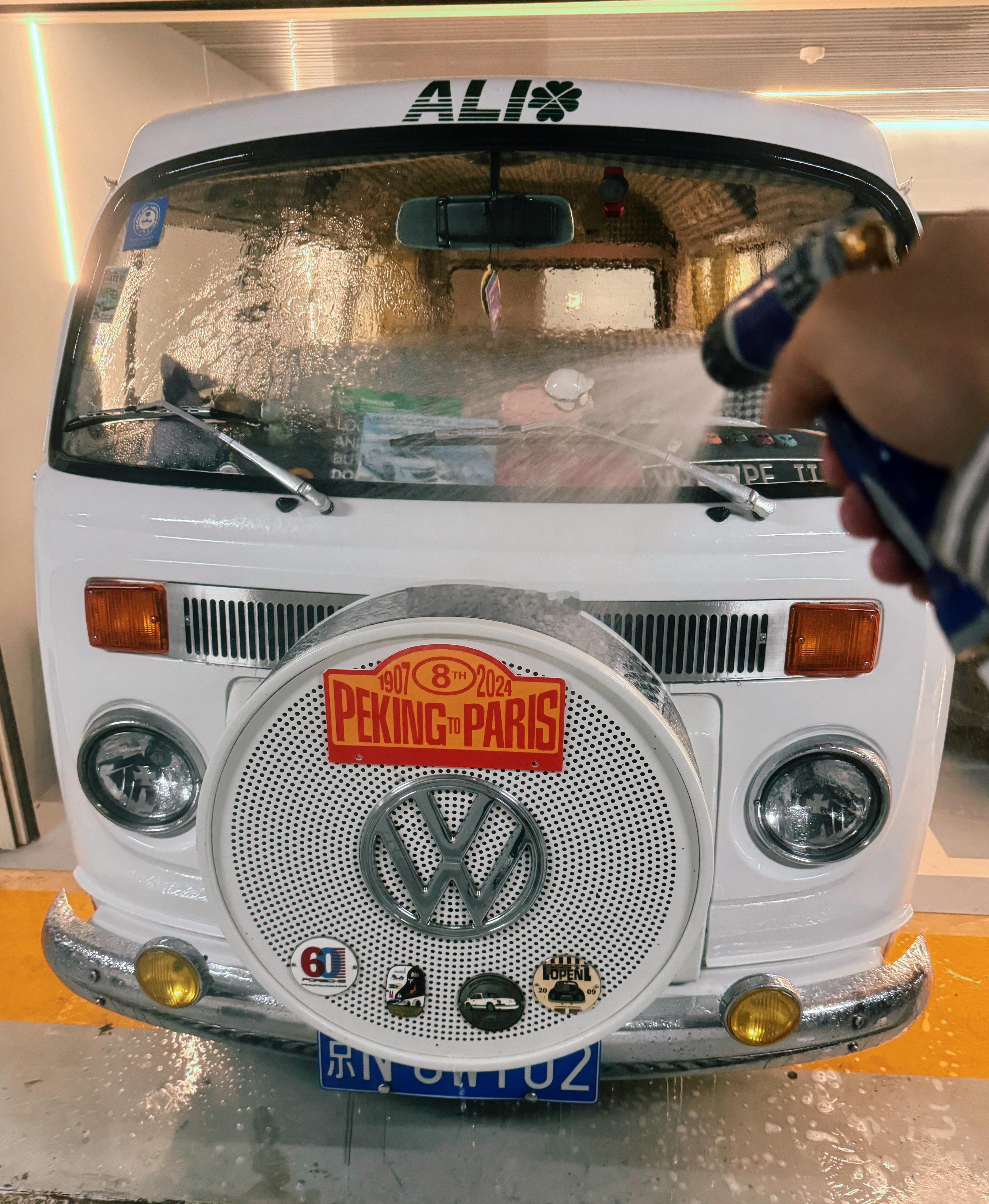 好天气，今天开大白上班✌️梦想家ALI ​​​