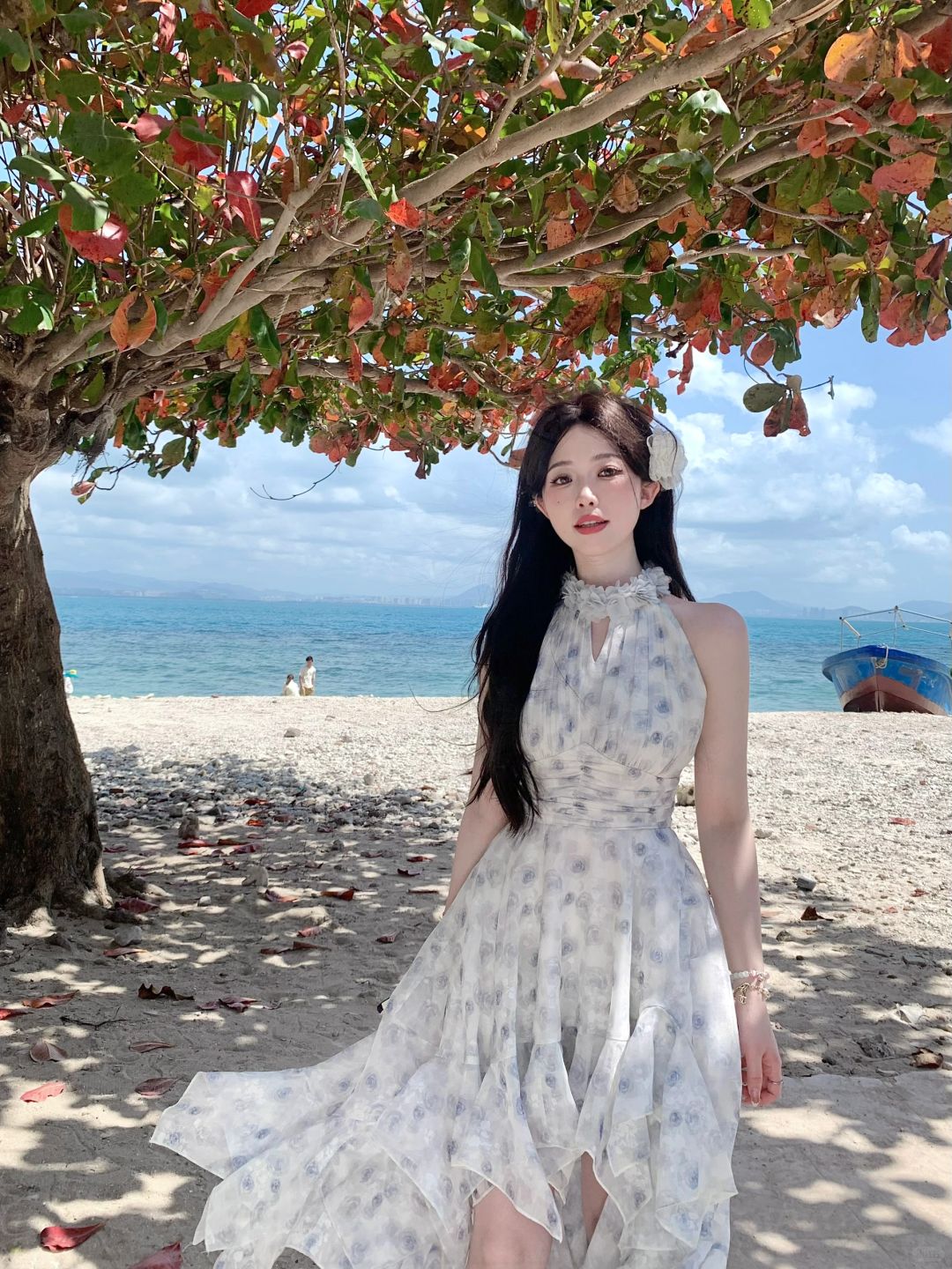 在三亚！！绝美海边裙👗