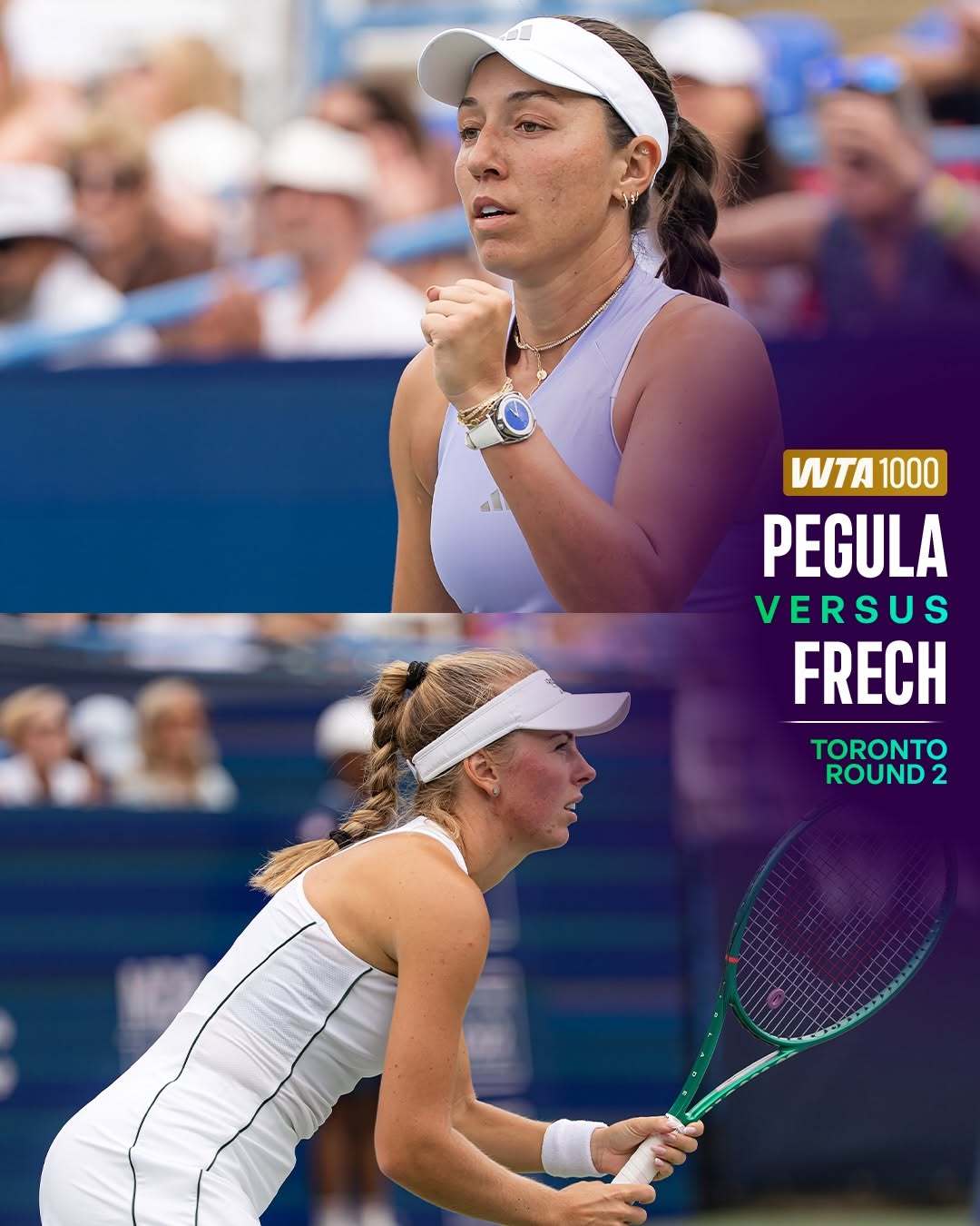 WTA1000多伦多站进入第四比赛日今天你会关注哪些对决呢？ 