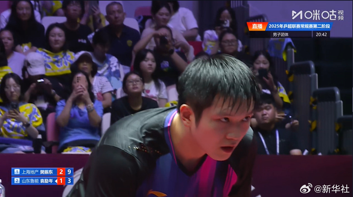 #樊振东乒超个人13连胜#【继续加油！#樊振东6战6胜#】2025乒超联赛第二阶
